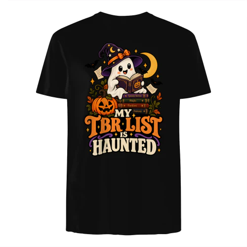 My TBR List Is Haunted – Funny Halloween Book Lover Shirt