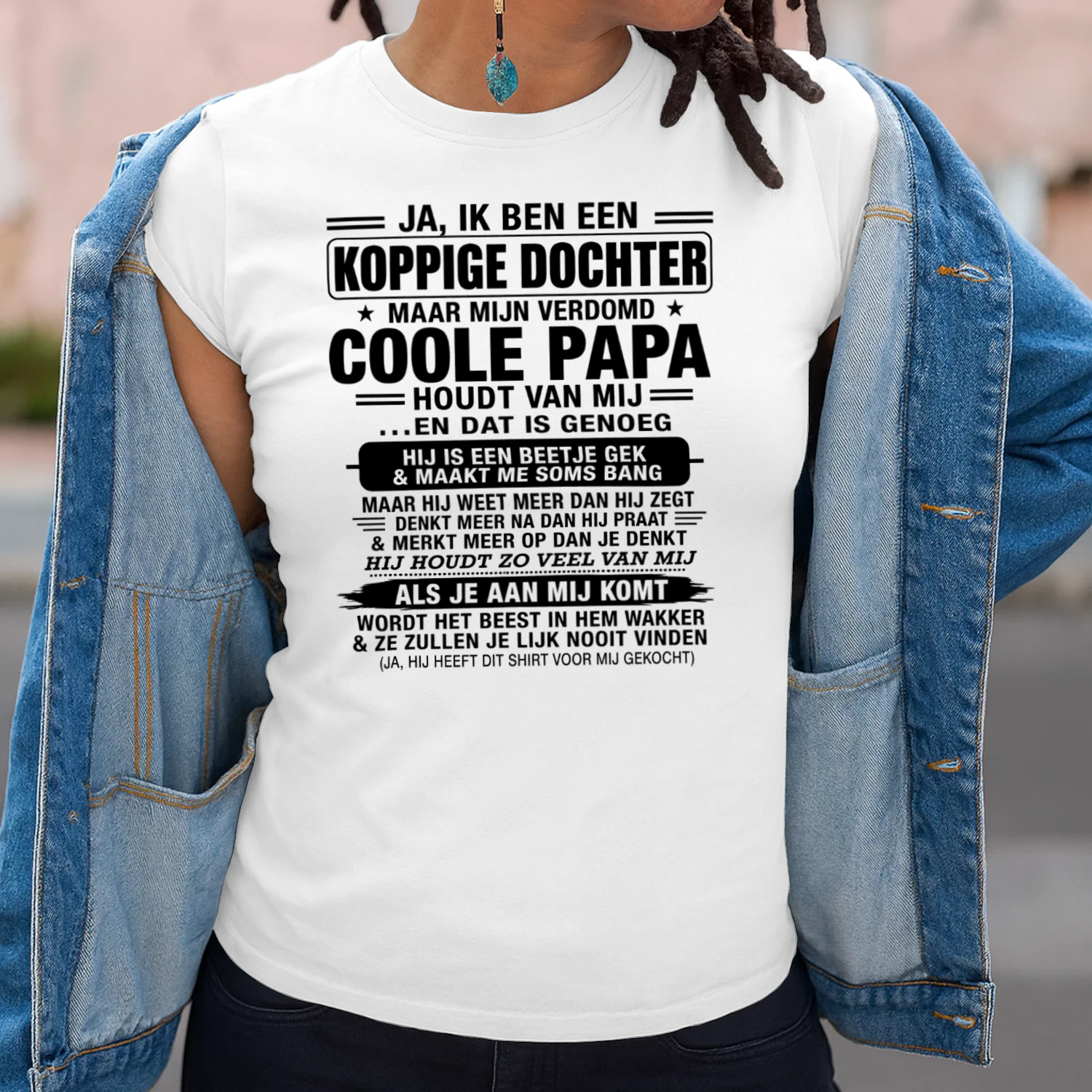 Stoere Dochter, Coole Papa shirt