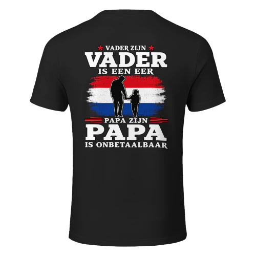 Priceless Dutch Papa - Netherlands Flag