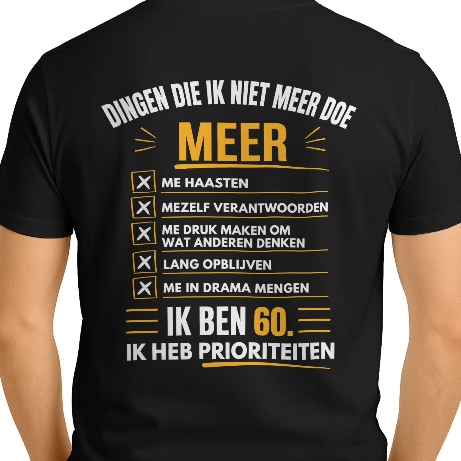 GEEN HAAST shirt