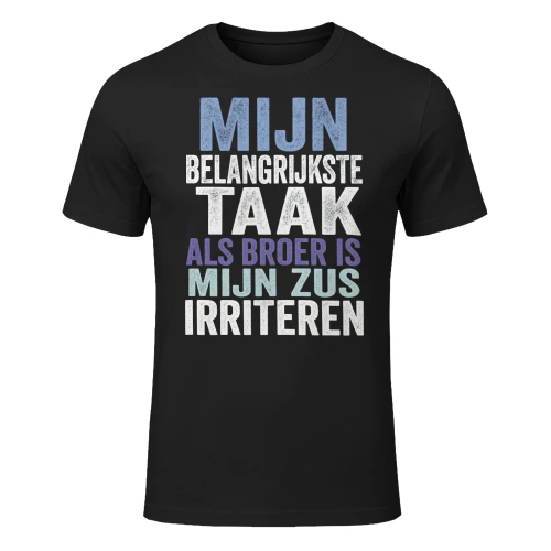 Grappig Broer & Zus Shirt | Limited Edition 