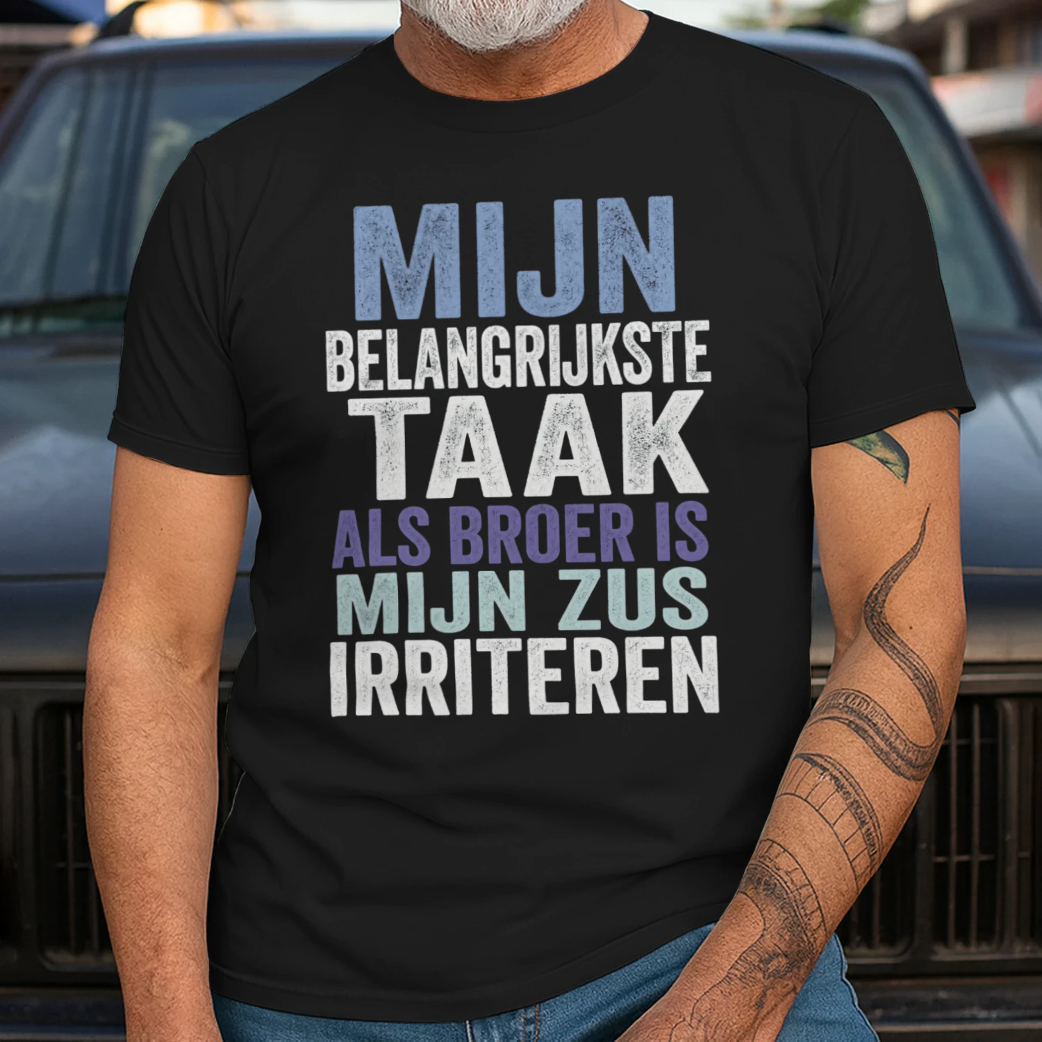 Grappig Broer & Zus Shirt | Limited Edition