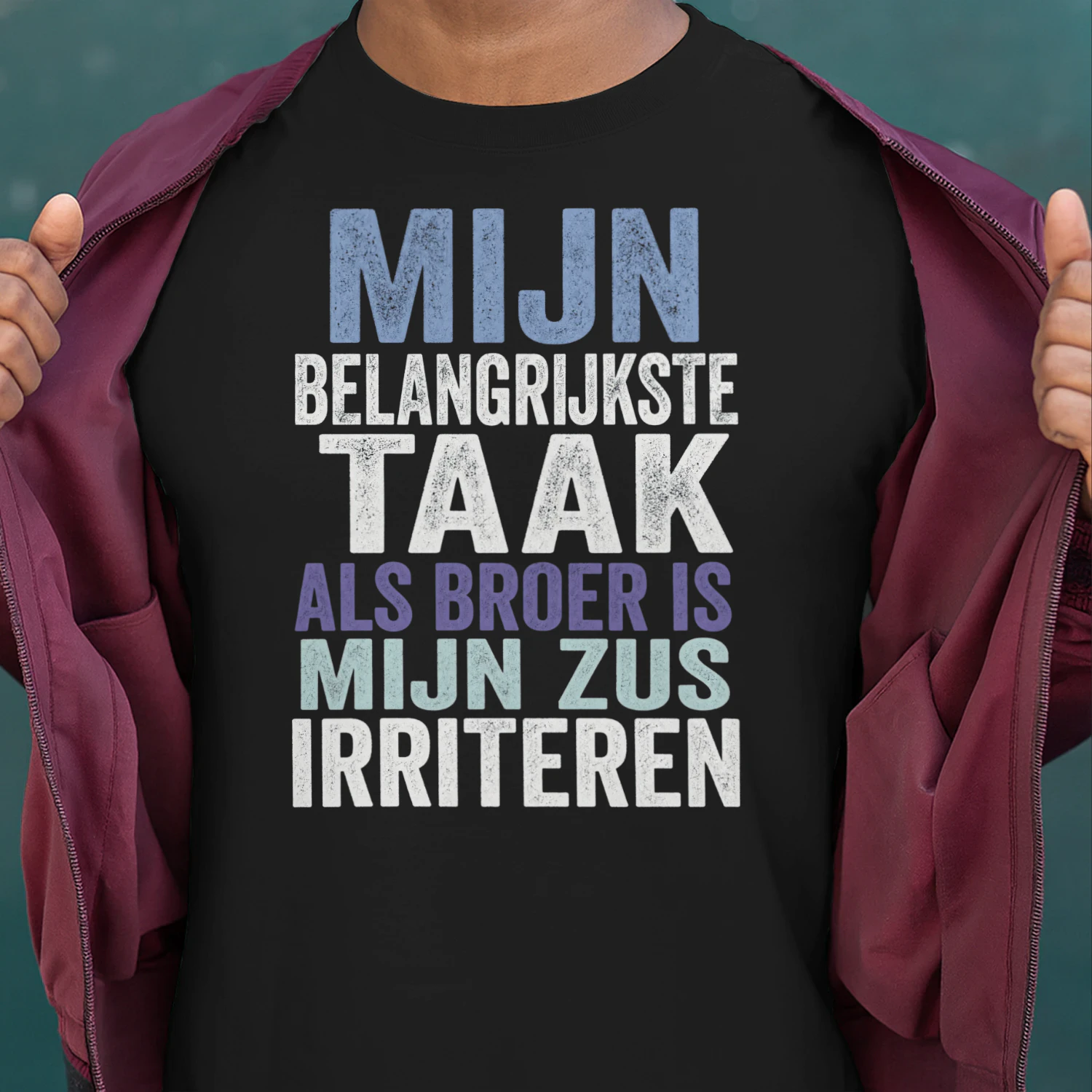 Grappig Broer & Zus Shirt | Limited Edition