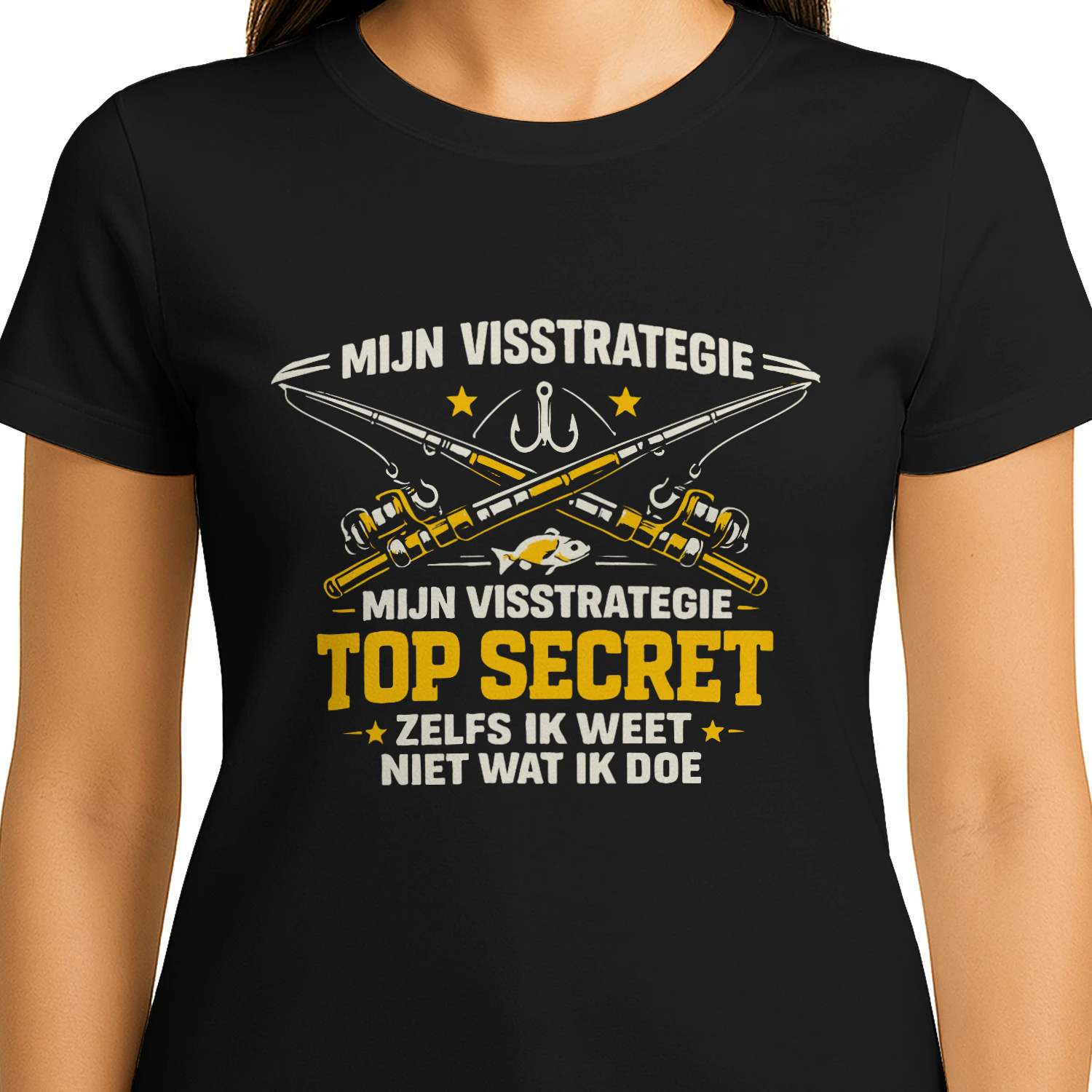 Top Secret Visstrategie T-Shirt