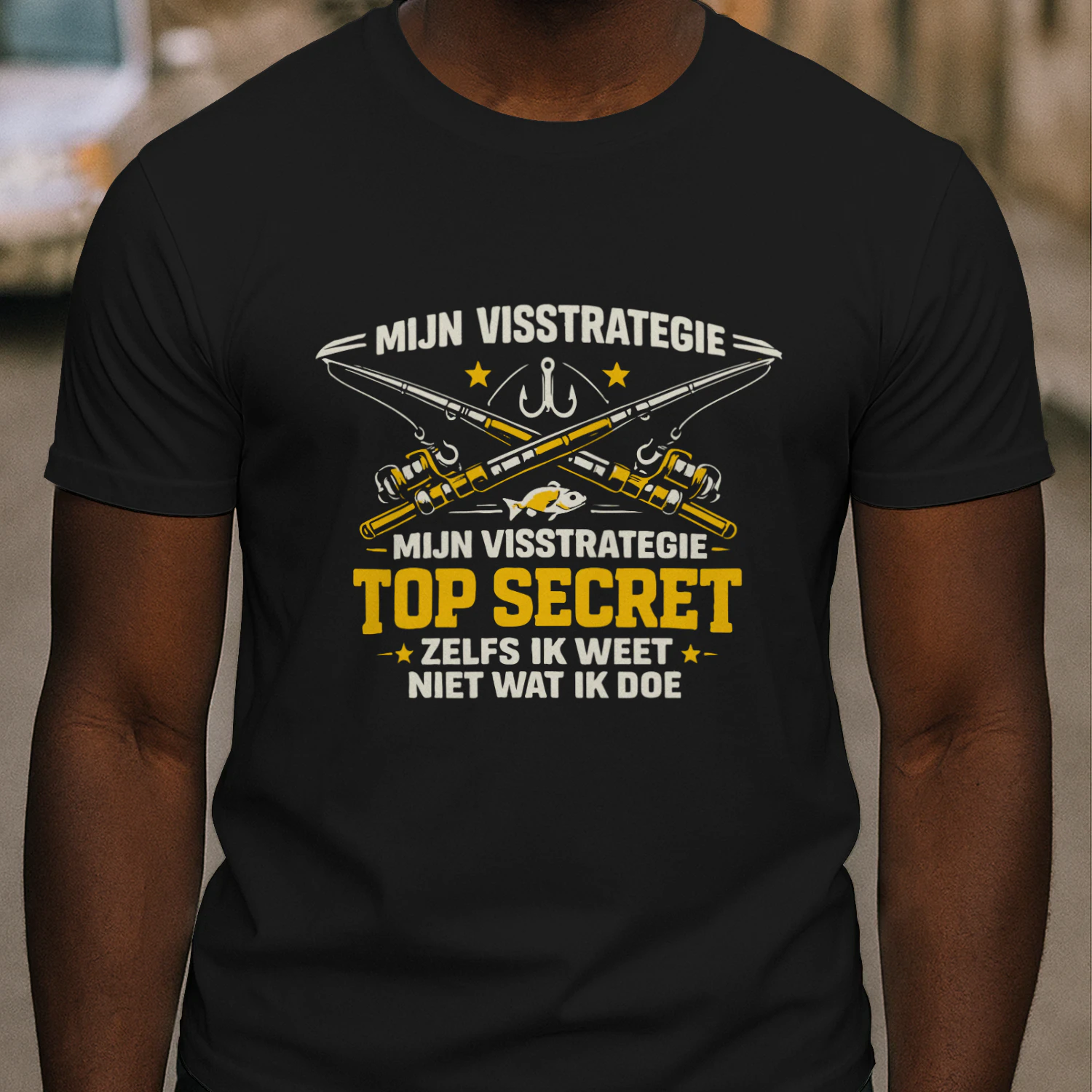 Top Secret Visstrategie T-Shirt