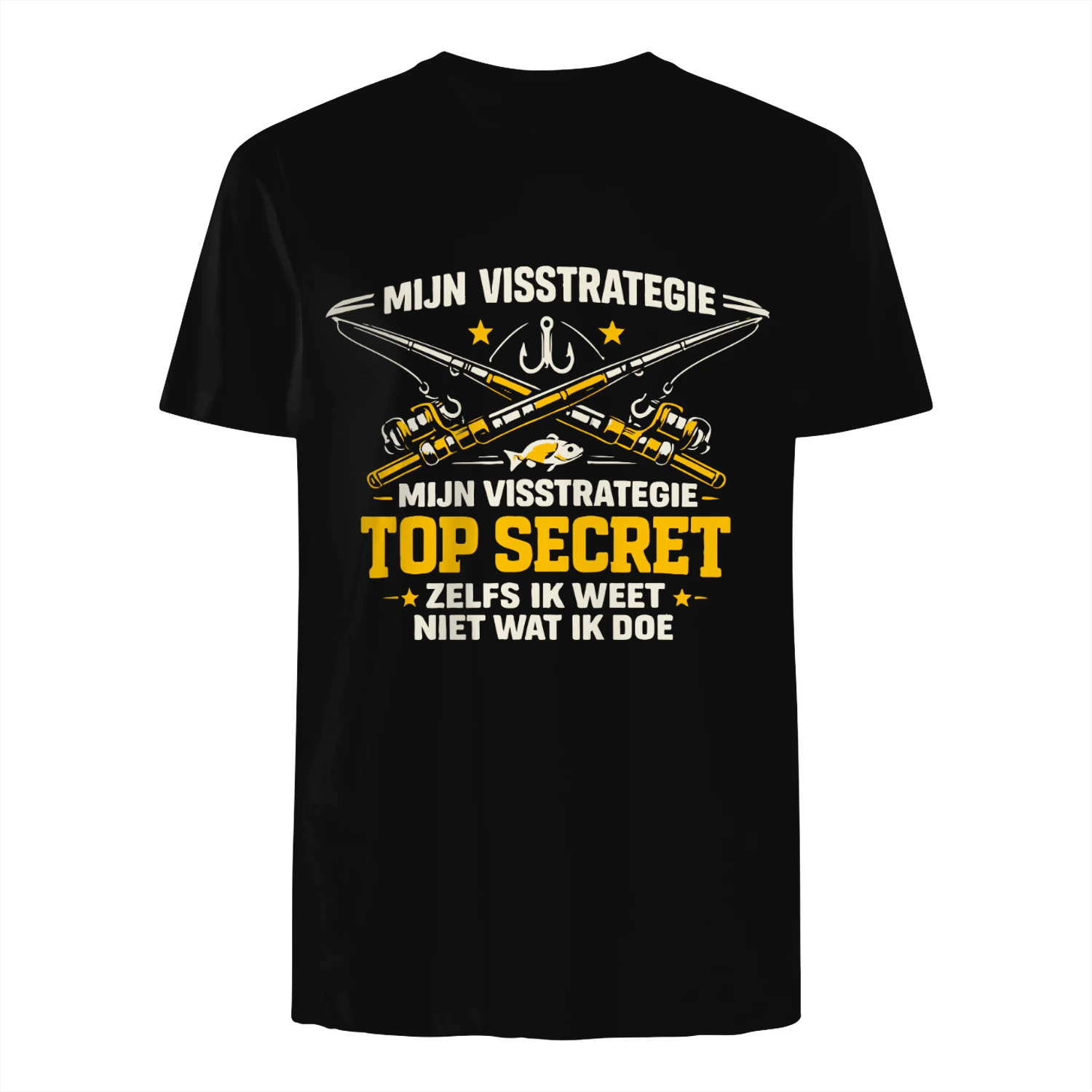Top Secret Visstrategie T-Shirt