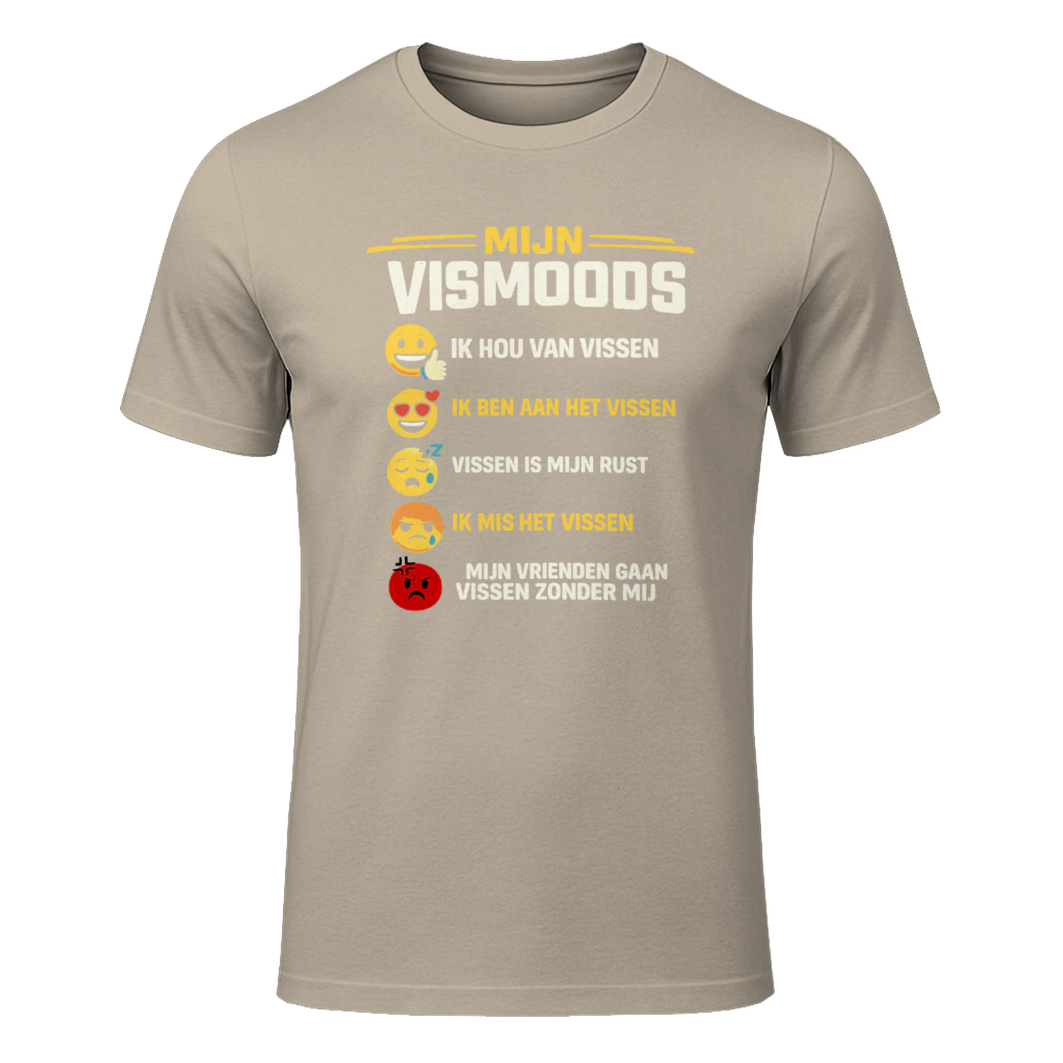 Grappig Vissen T-Shirt