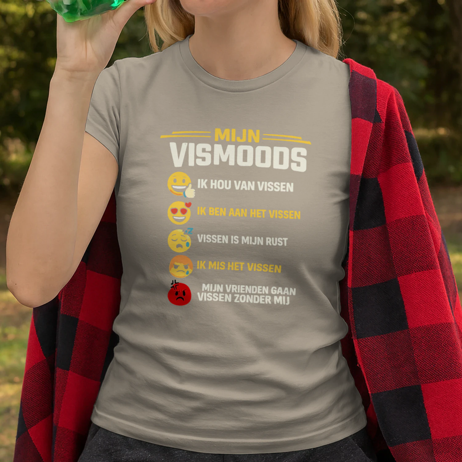 Grappig Vissen T-Shirt