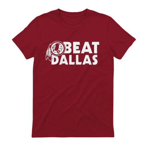 Beat Dallas Vintage Football Rivalry Game Day