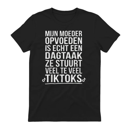 Mijn moeder opvoeden is echt een dagtaak. ze stuurt véél te veel tiktoks