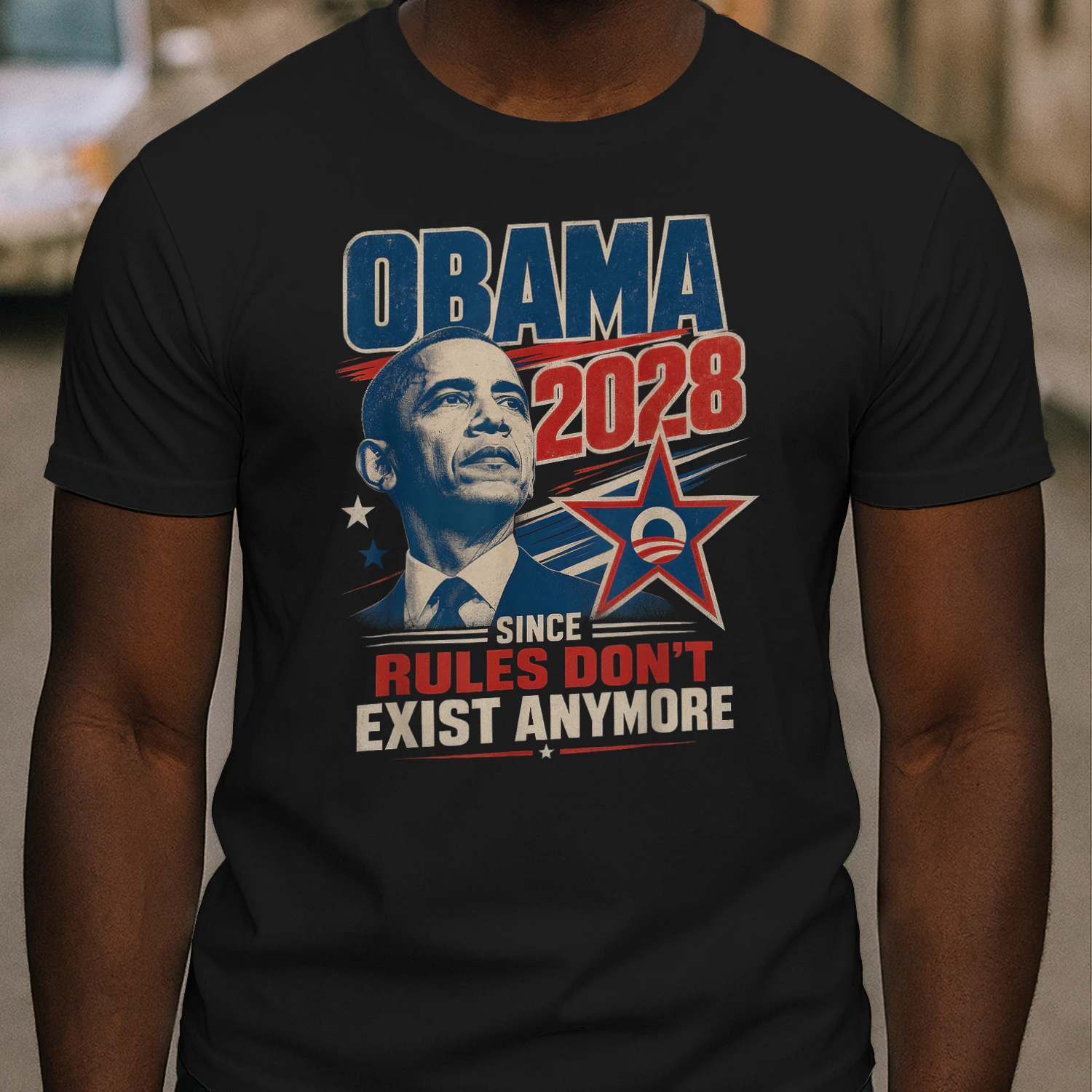 Obama 2028 Since Rules Don't Exist Anymore Vintage