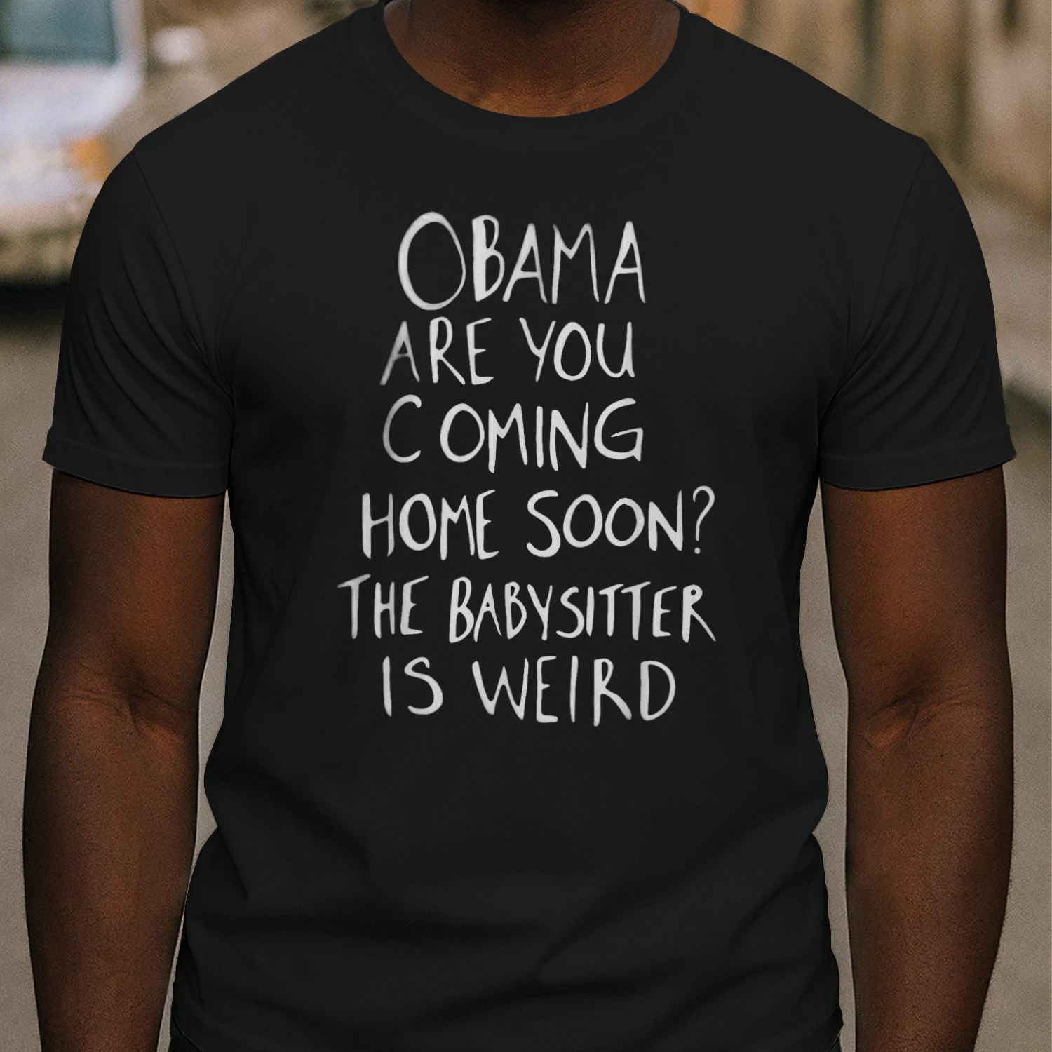 Obama Are You Coming Home Soon The Babysitter Is Weird
