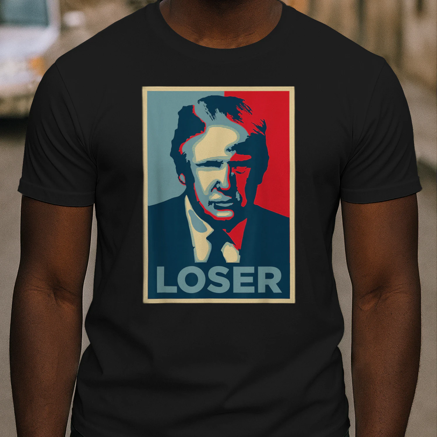 Donald Trump Loser Hope Style Parody Poster