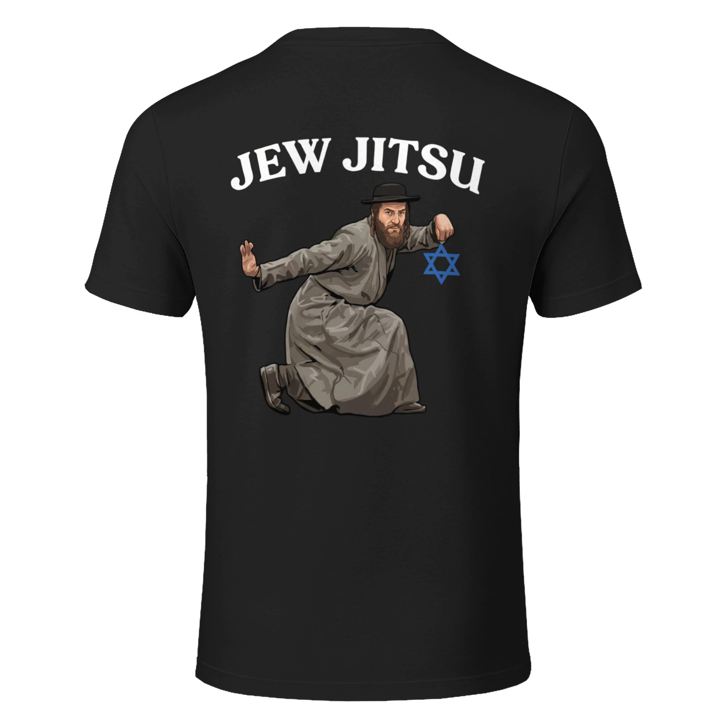 Jew Jitsu Funny Martial Arts T-Shirt – Jewish Martial Arts Humor Graphic Tee