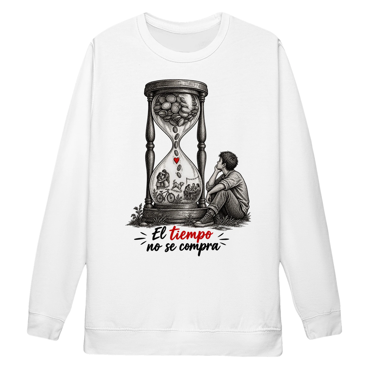 Sudadera “El tiempo no se compra”
