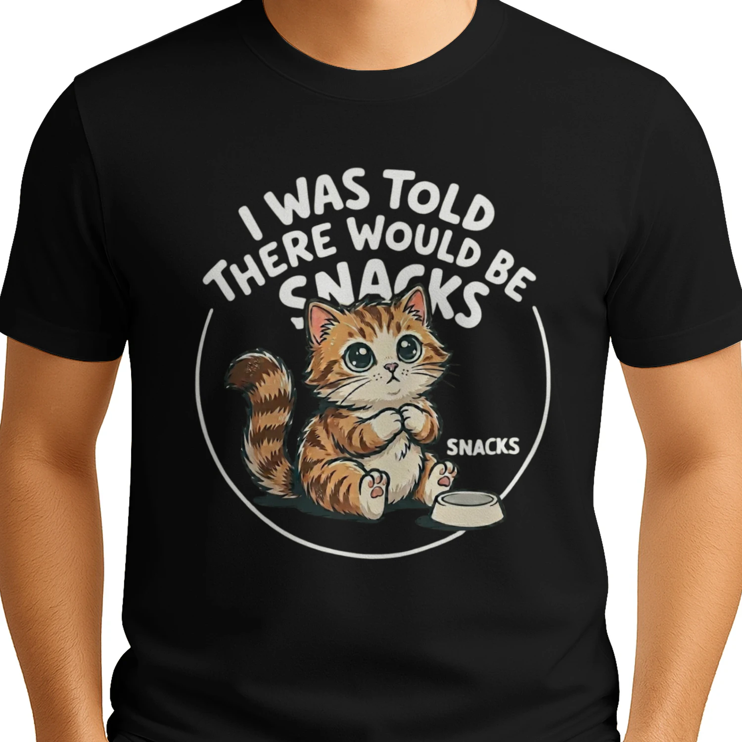 I Was Told There Would Be Snacks Unisex T-shirt