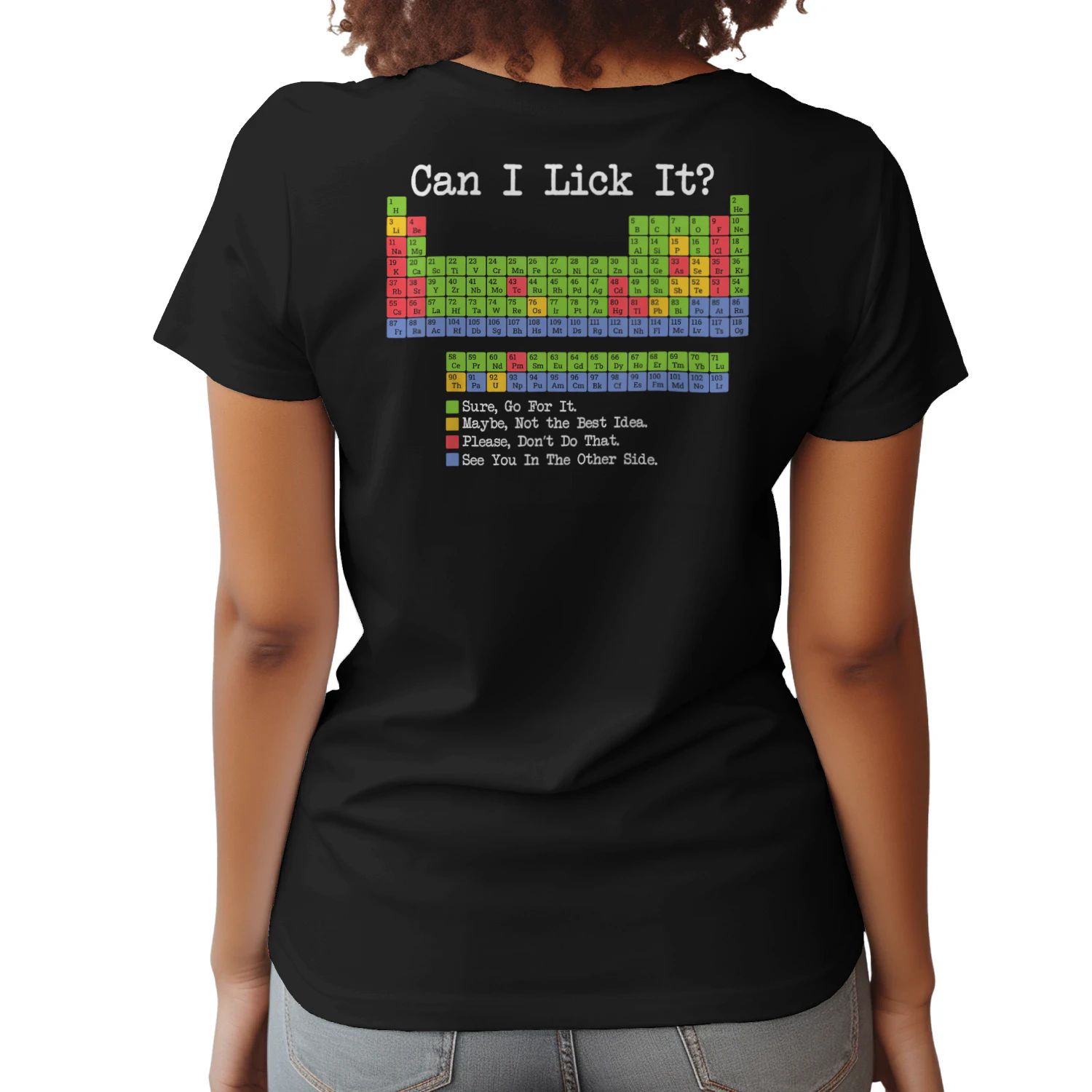 Can I Lick It Periodic Table Funny Science Teacher & Student