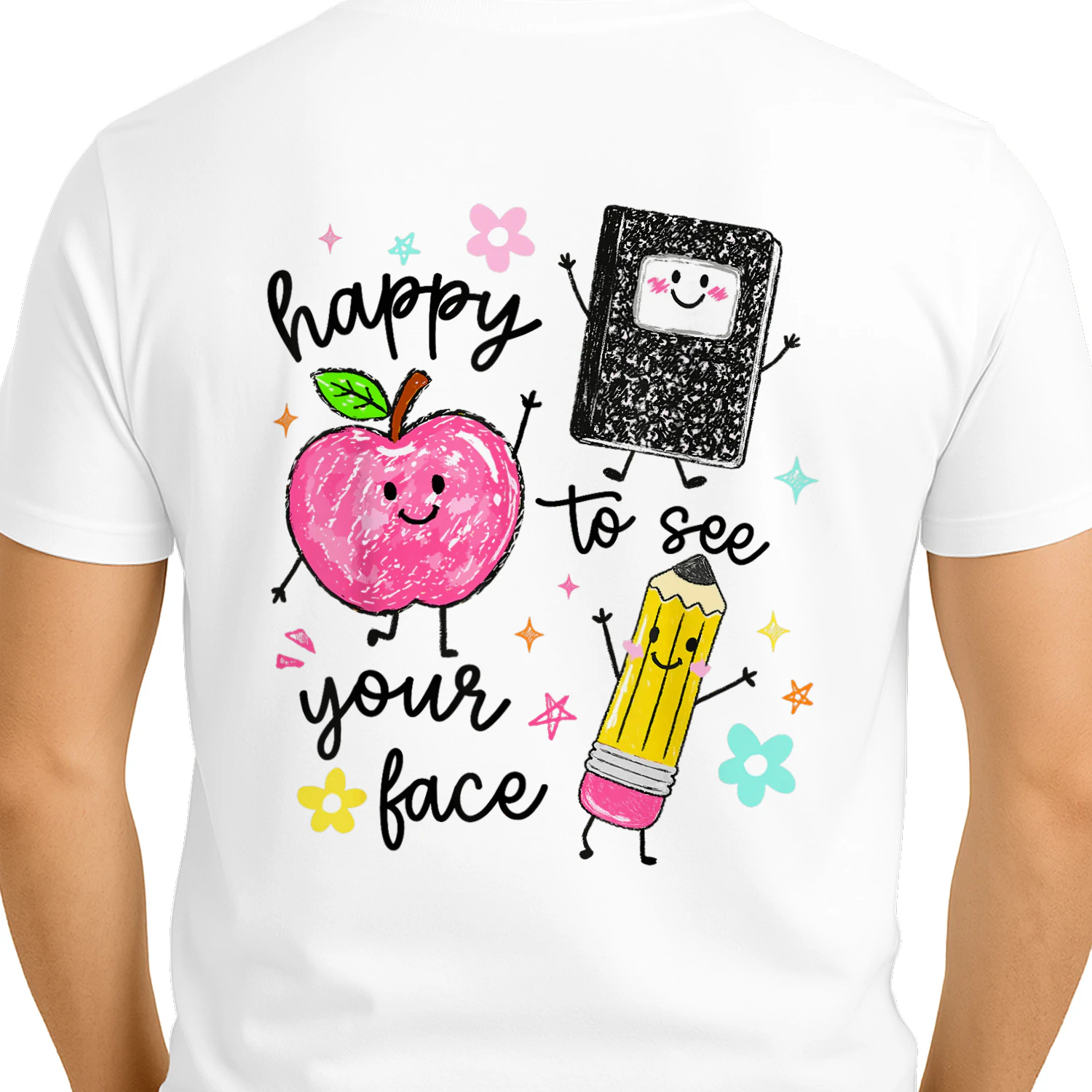 Happy to See Your Face Teacher School Supplies