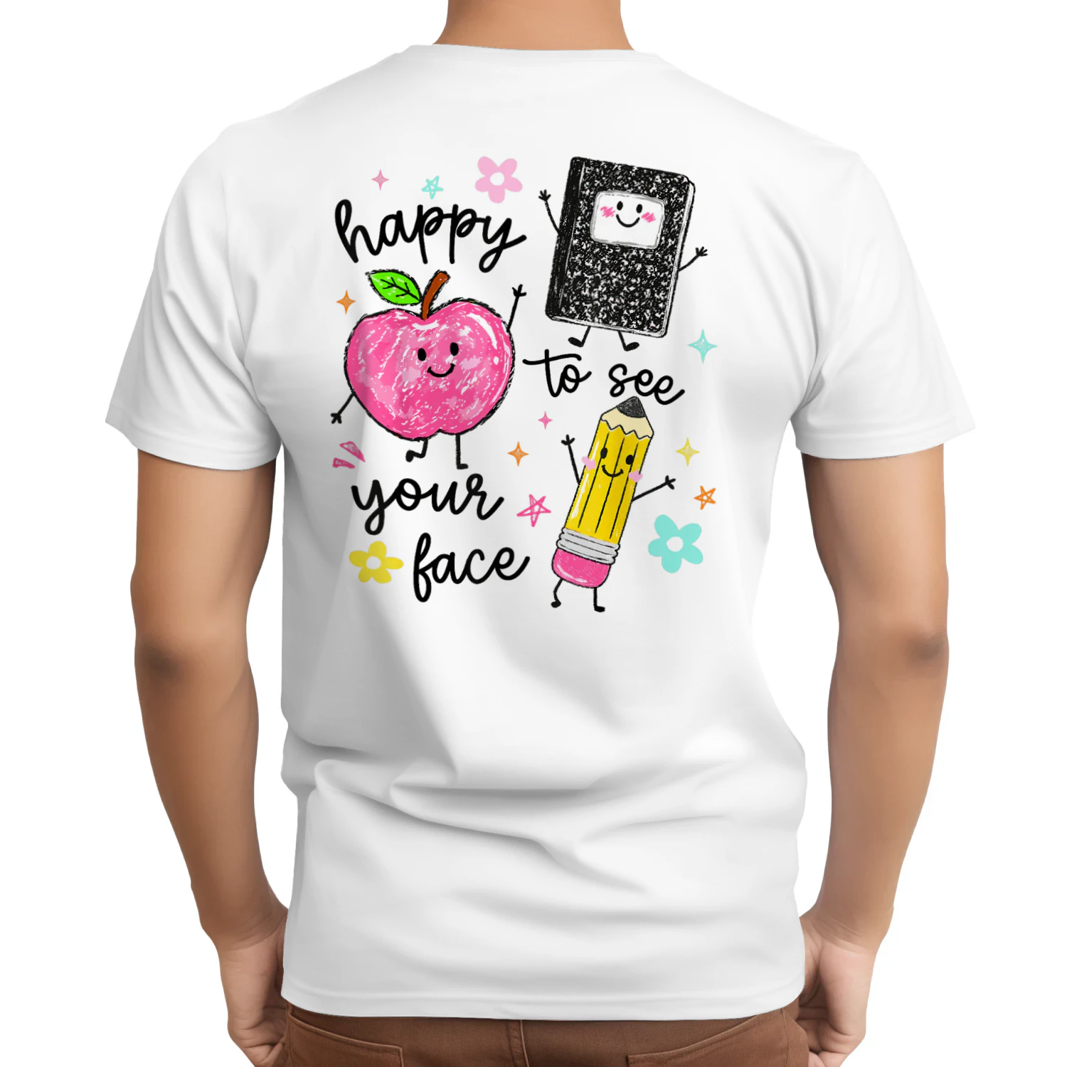 Happy to See Your Face Teacher School Supplies