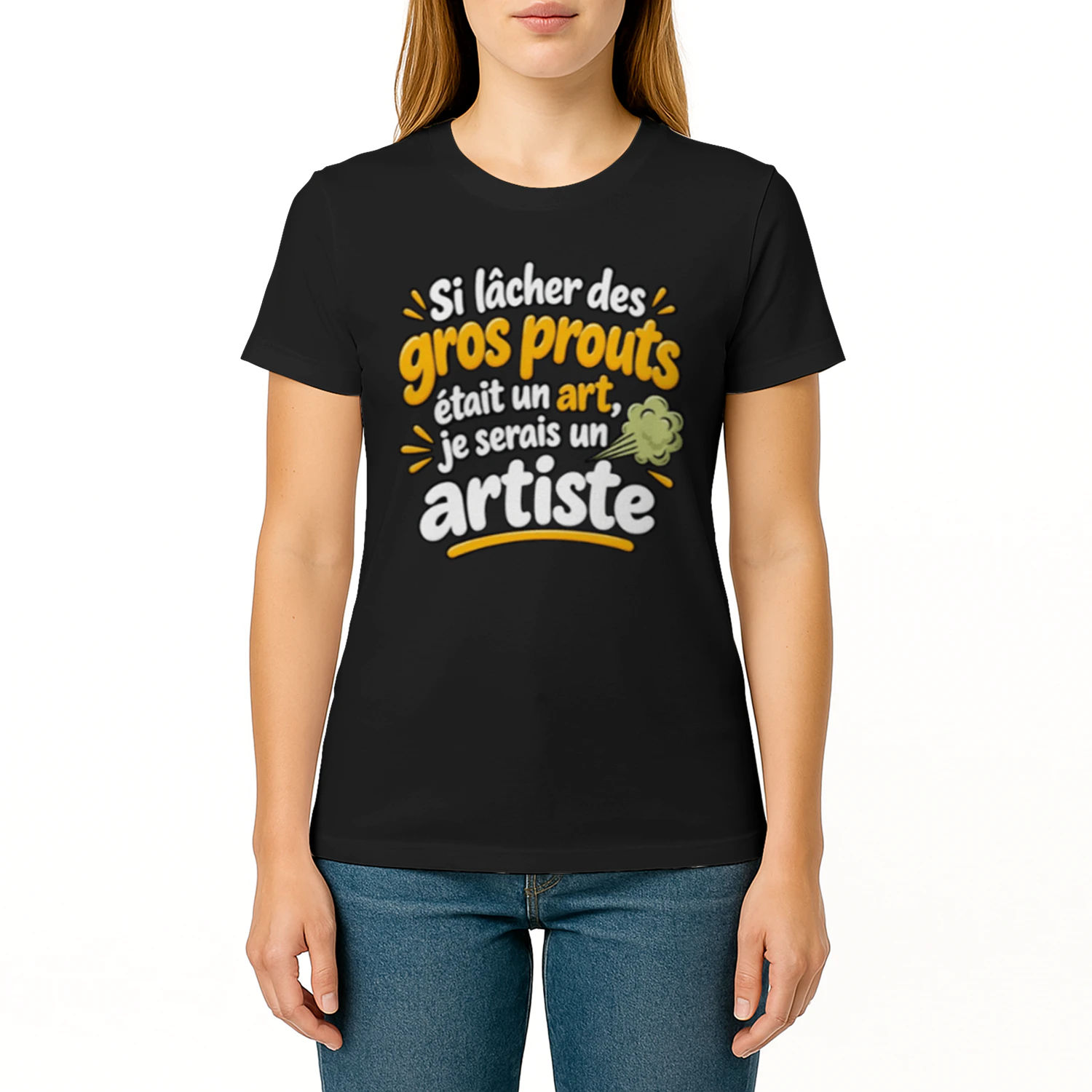 Humour Prout – Si Lâcher des Gros Prouts Était un Art, Je Serais un Artiste, Cadeau Drôle