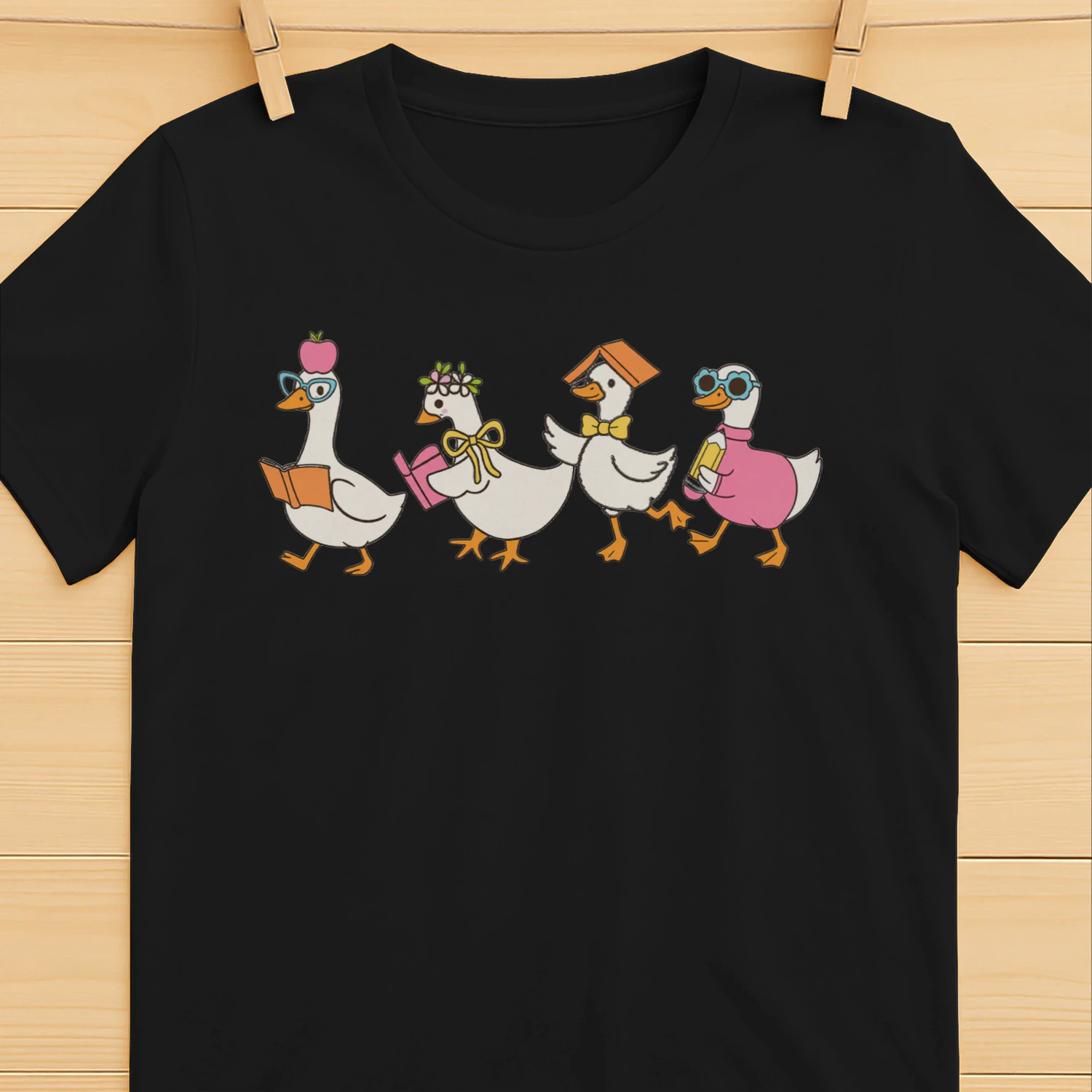 Silly Goose teacher t-shirt, back-to-school t-shirt, thank you gift for teachers, fun gift for teachers