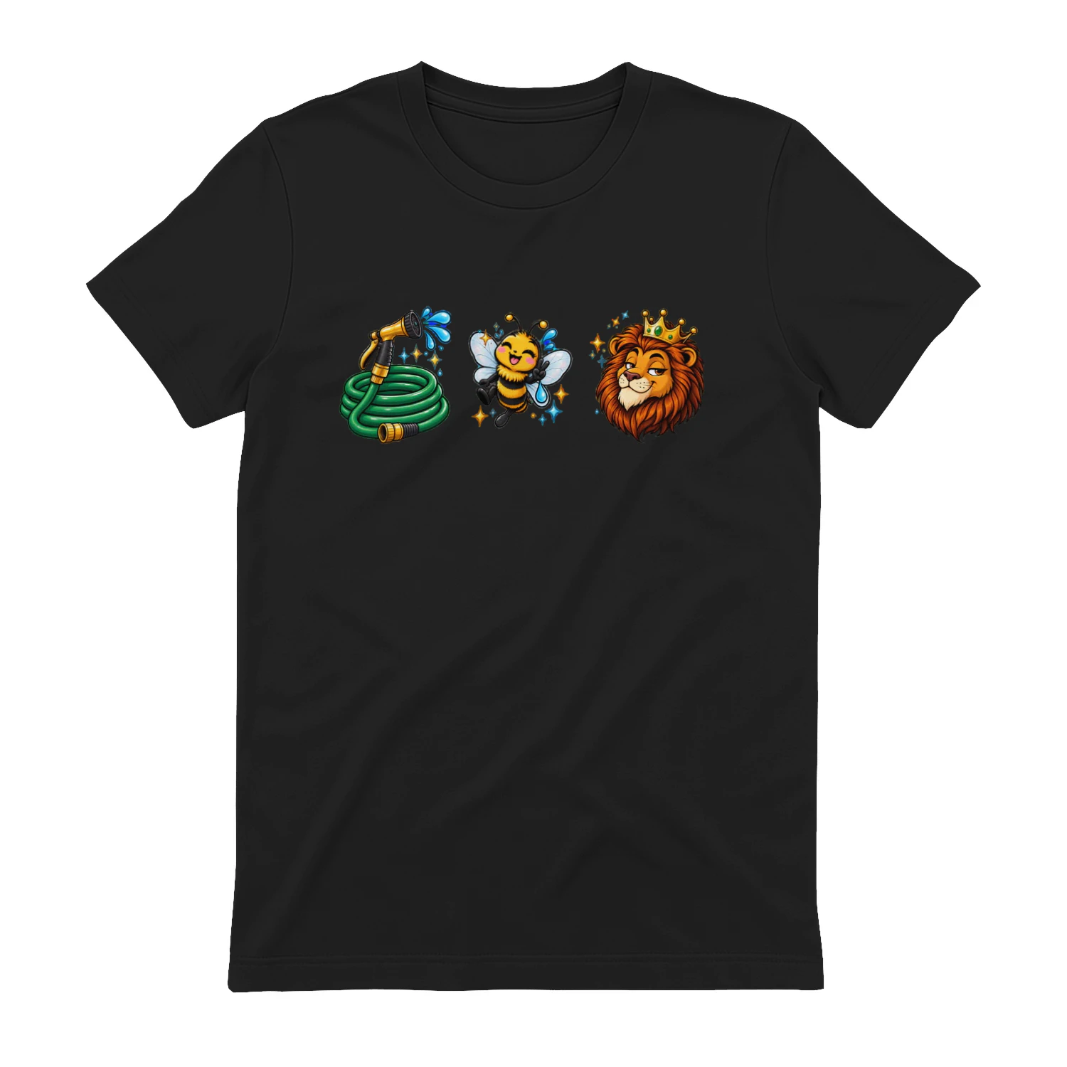 Hose Bee Lion Icons Retro Classic Unisex T-shirt