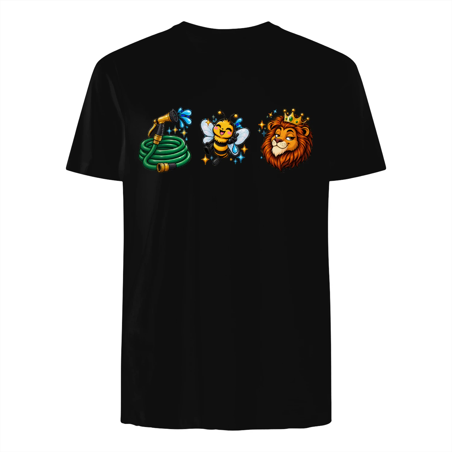 Hose Bee Lion Icons Retro Classic Unisex T-shirt