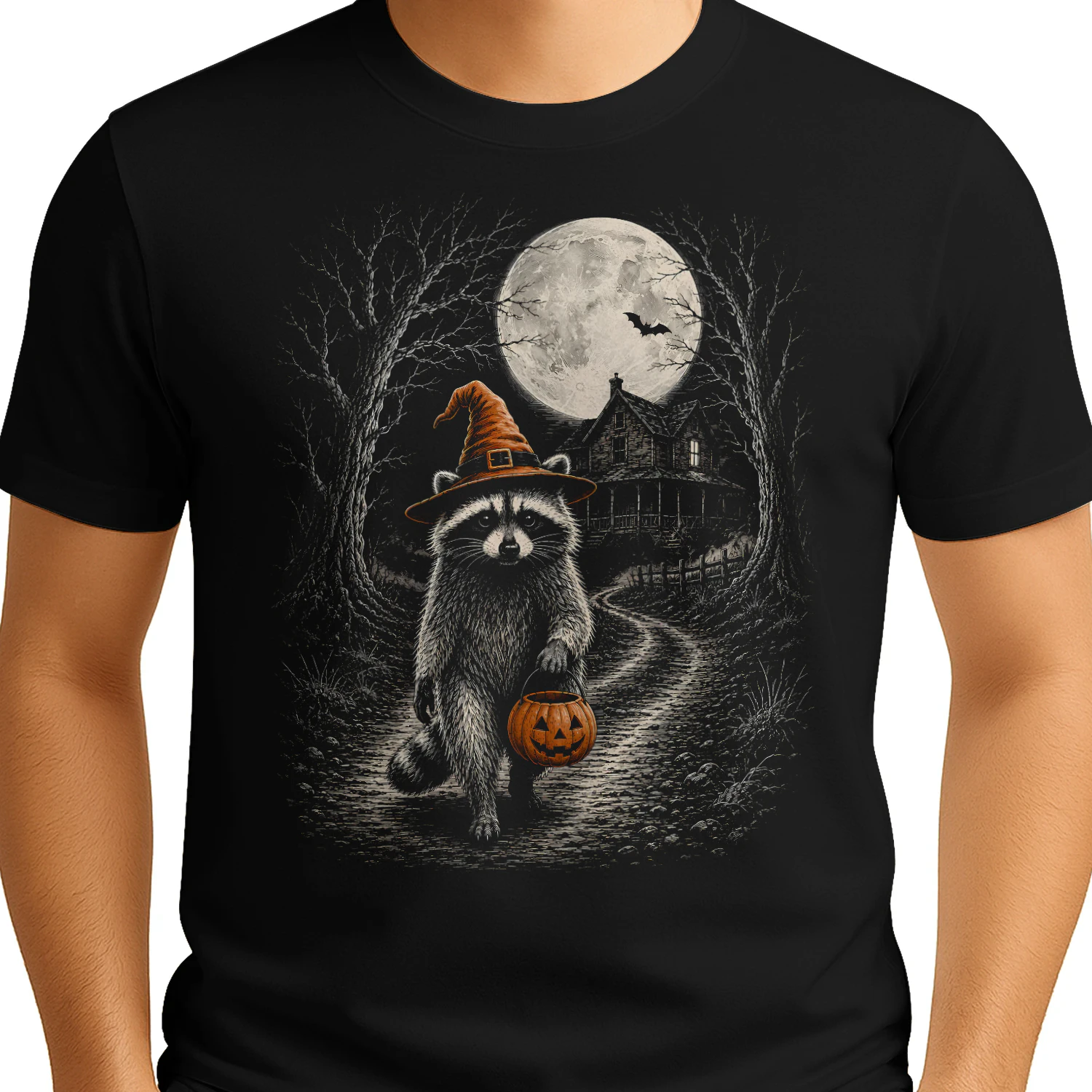 Halloween Raccoon Shirt