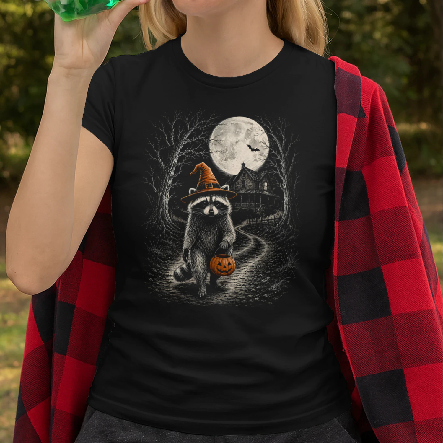 Halloween Raccoon Shirt