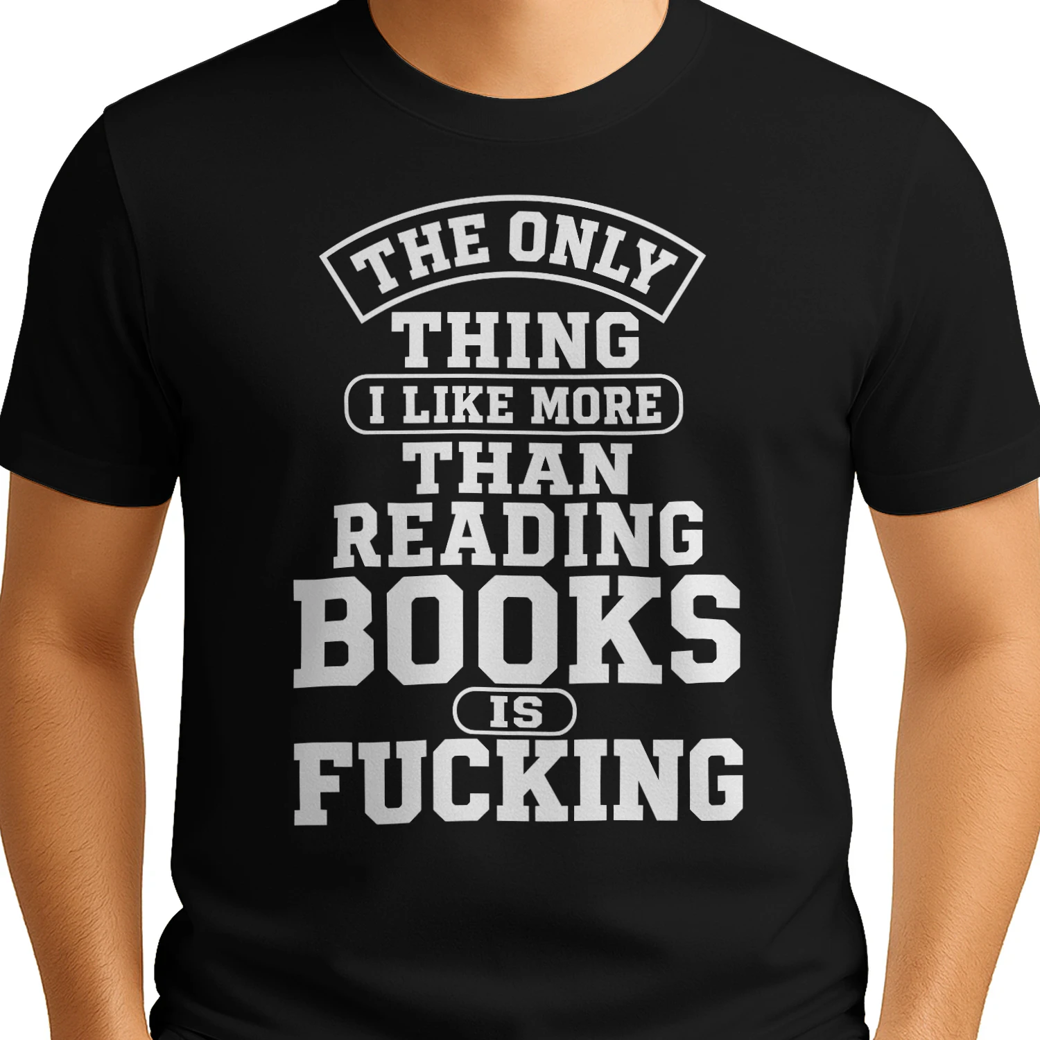 The Only Thing I Like More Than Reading Books Is Fucking Shirt | Funny Book Lover Tee | Bookworm Humor Gift 📚🔥 | Buy Now