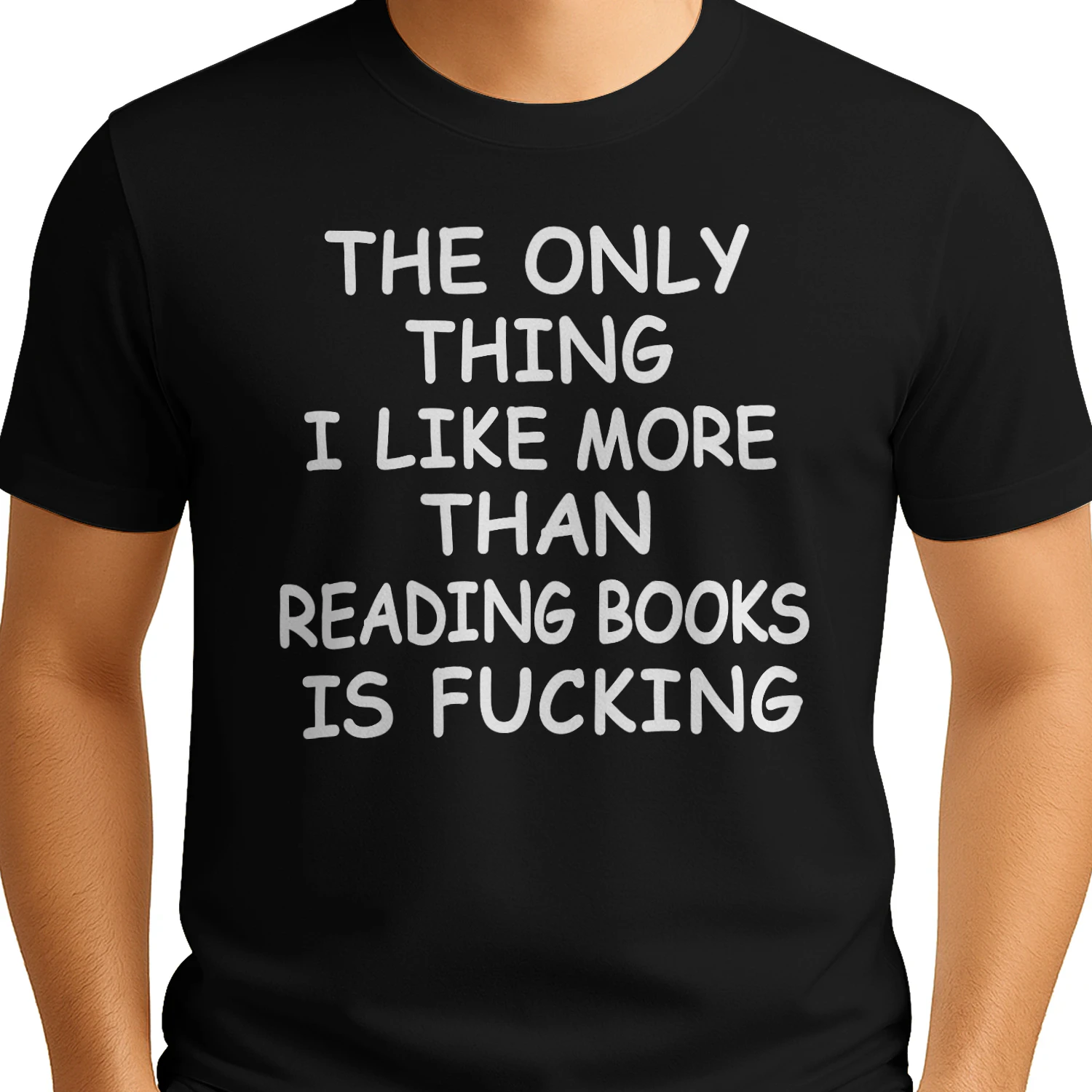 The Only Thing I Like More Than Reading Books Is Fucking Shirt | Funny Book Lover Tee | Bookworm Humor Gift 📚🔥 | Buy Now