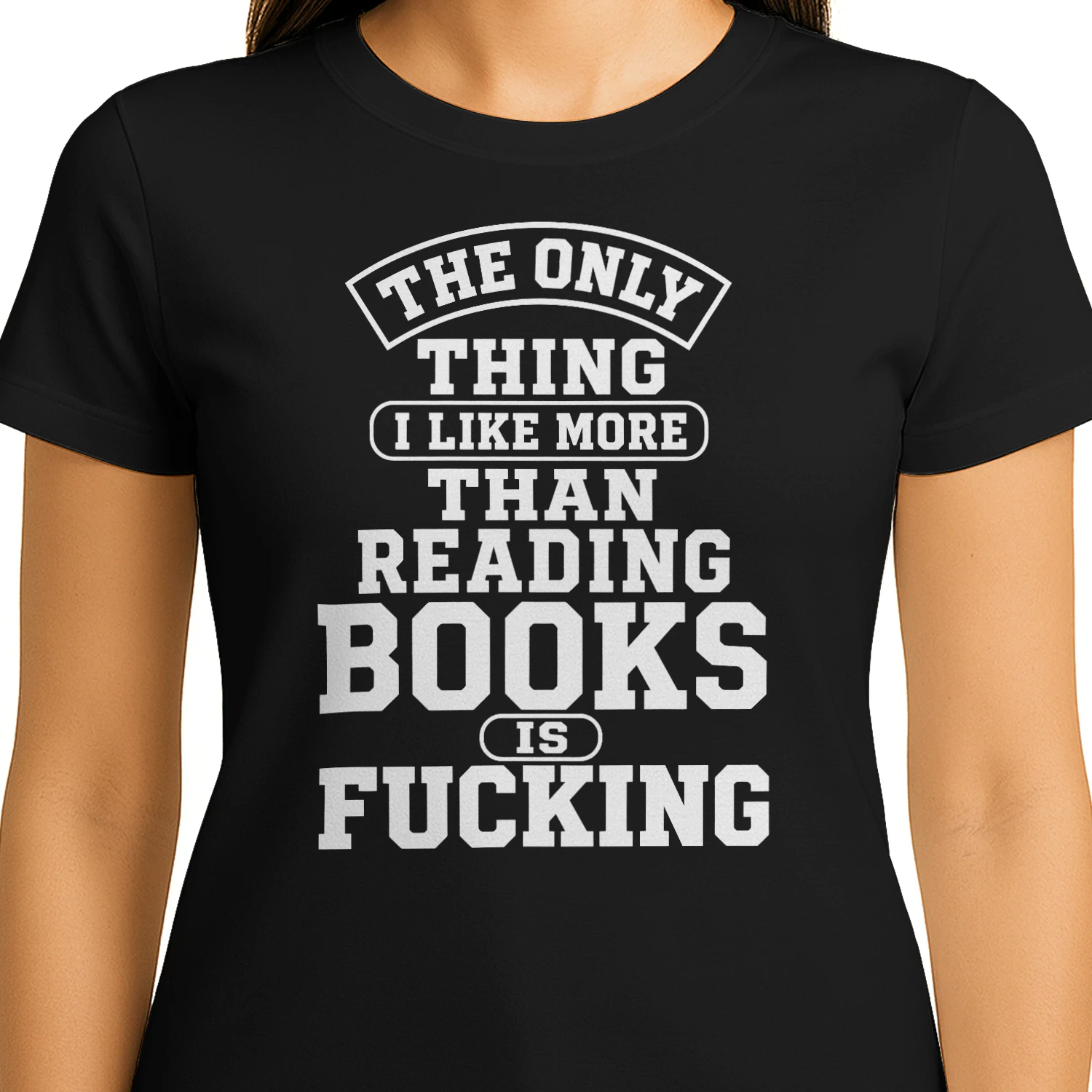 The Only Thing I Like More Than Reading Books Is Fucking Shirt | Funny Book Lover Tee | Bookworm Humor Gift 📚🔥 | Buy Now