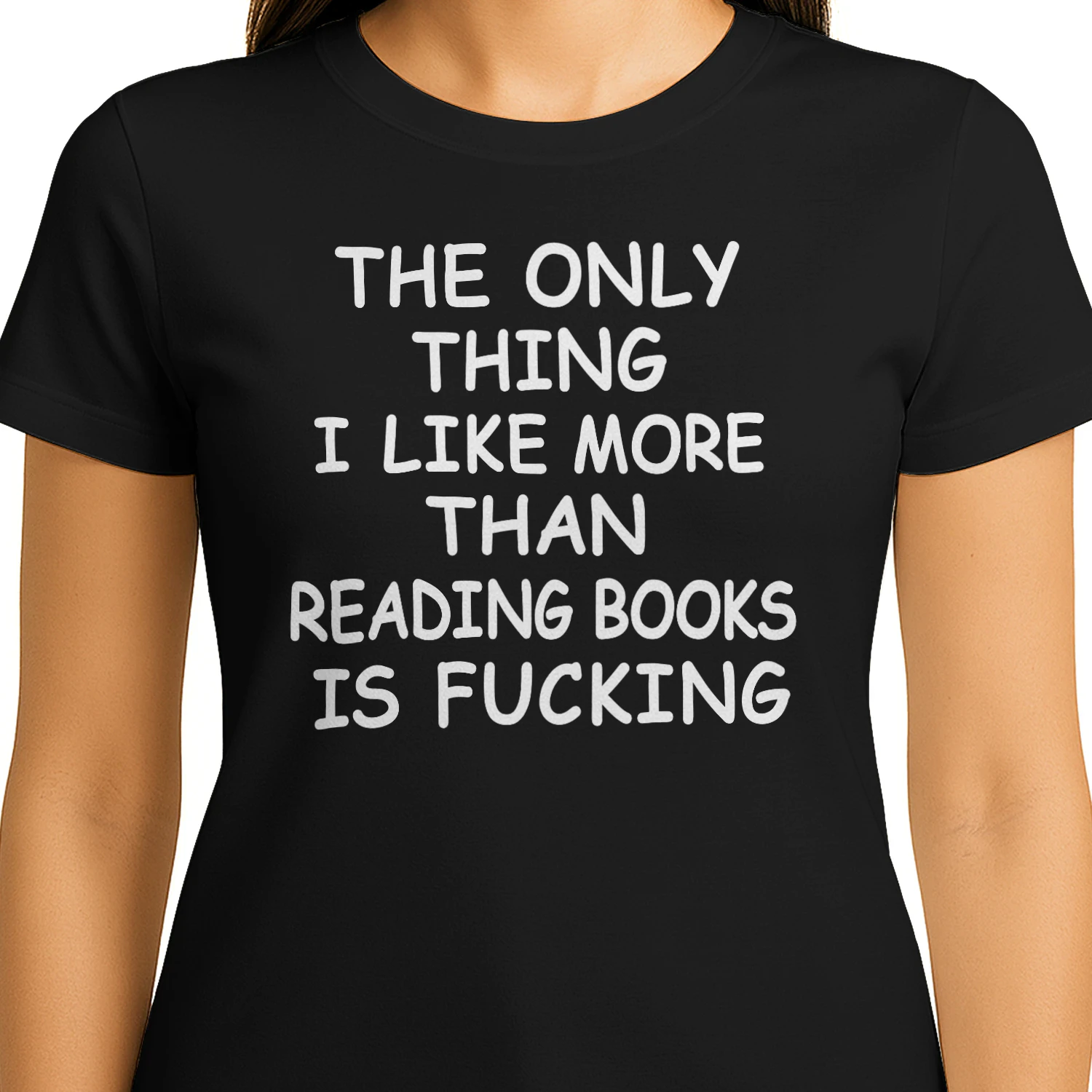 The Only Thing I Like More Than Reading Books Is Fucking Shirt | Funny Book Lover Tee | Bookworm Humor Gift 📚🔥 | Buy Now