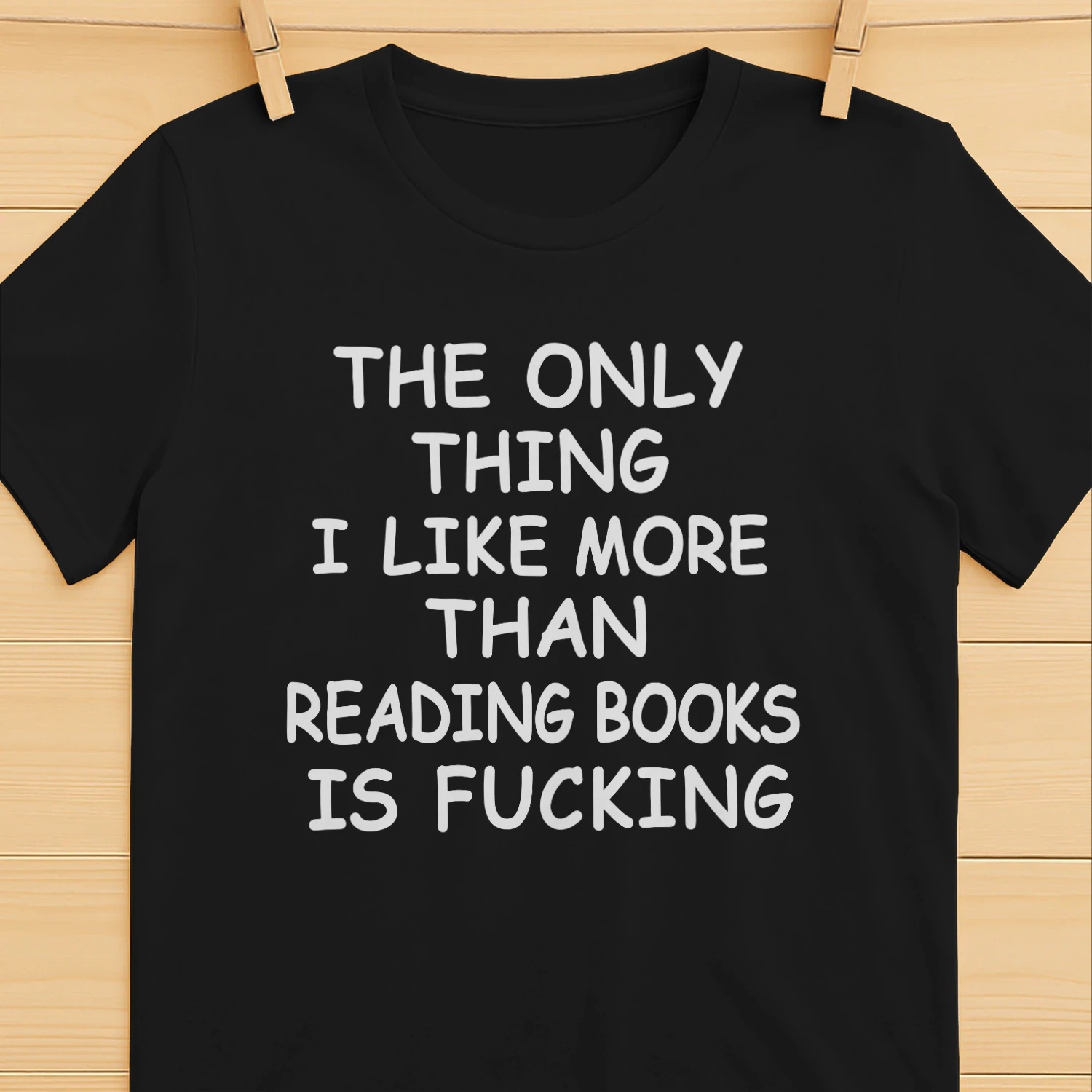 The Only Thing I Like More Than Reading Books Is Fucking Shirt | Funny Book Lover Tee | Bookworm Humor Gift 📚🔥 | Buy Now