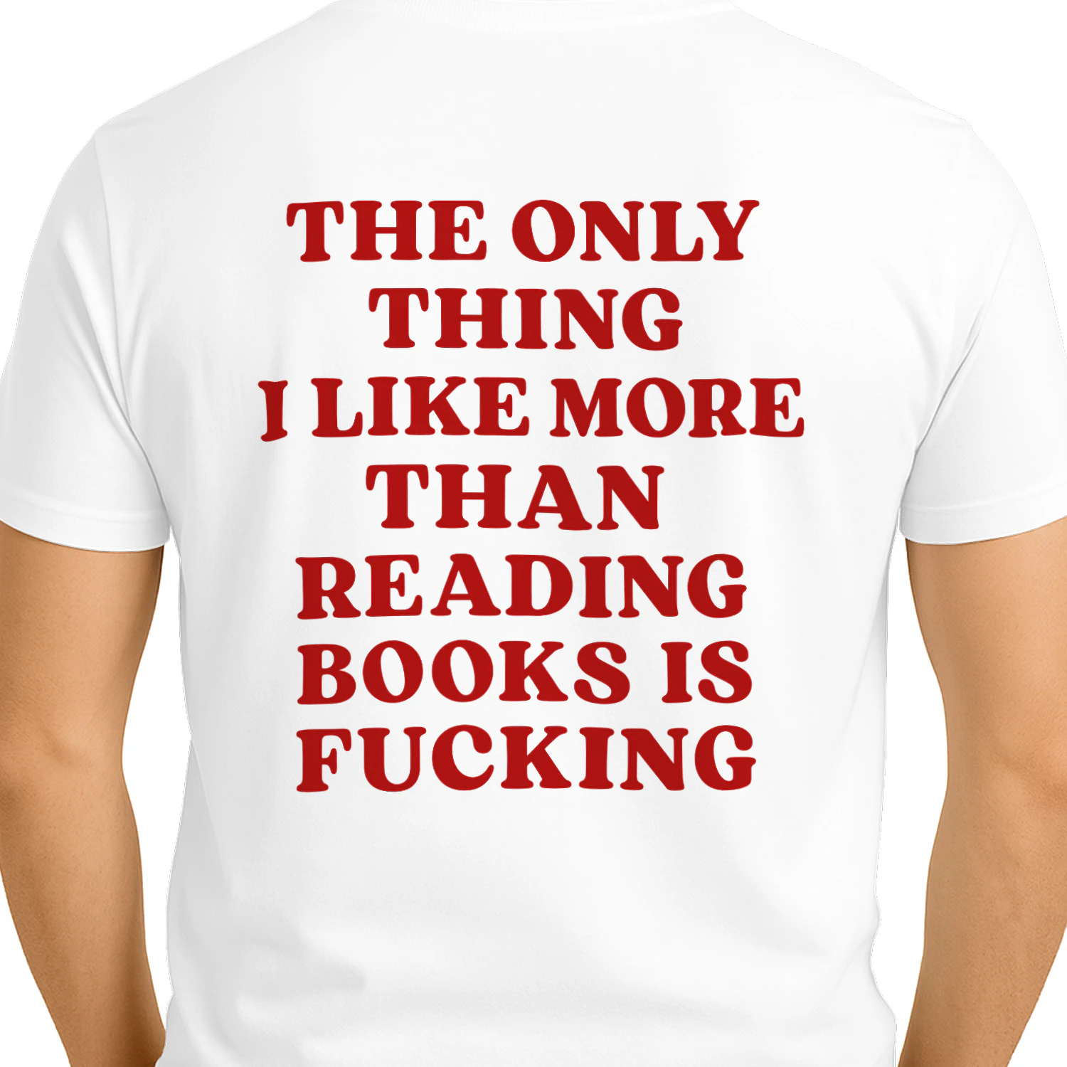 The Only Thing I Like More Than Reading Books Is Fucking Shirt | Funny Book Lover Tee | Bookworm Humor Gift 📚🔥 | Buy Now
