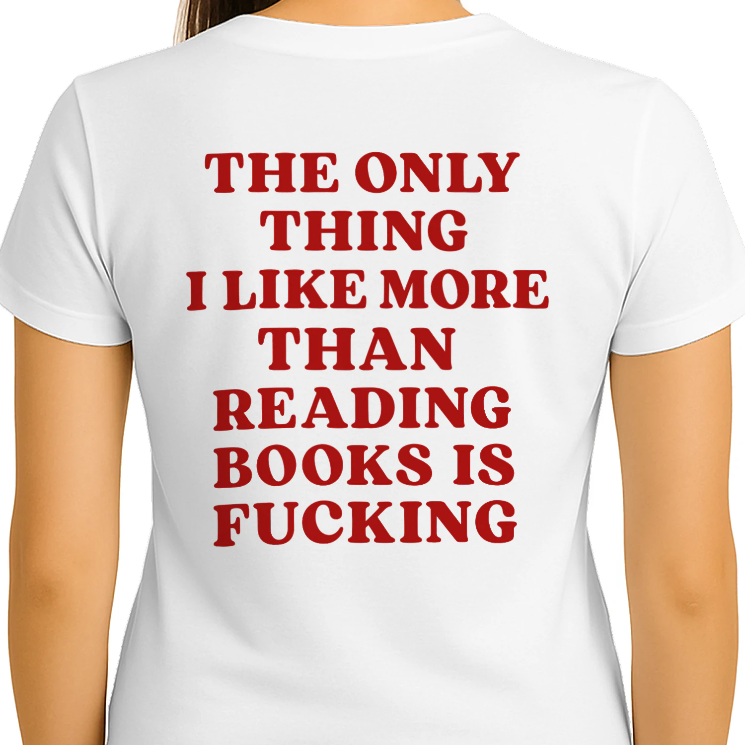 The Only Thing I Like More Than Reading Books Is Fucking Shirt | Funny Book Lover Tee | Bookworm Humor Gift 📚🔥 | Buy Now