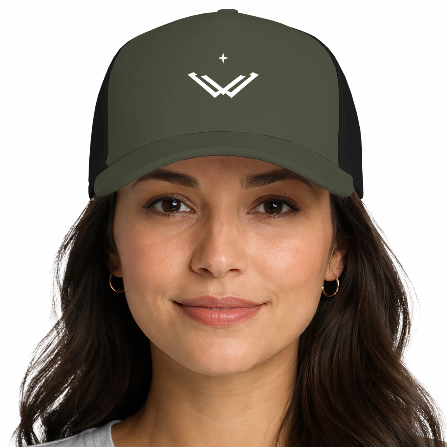 Veylora Signature Mesh Trucker Cap