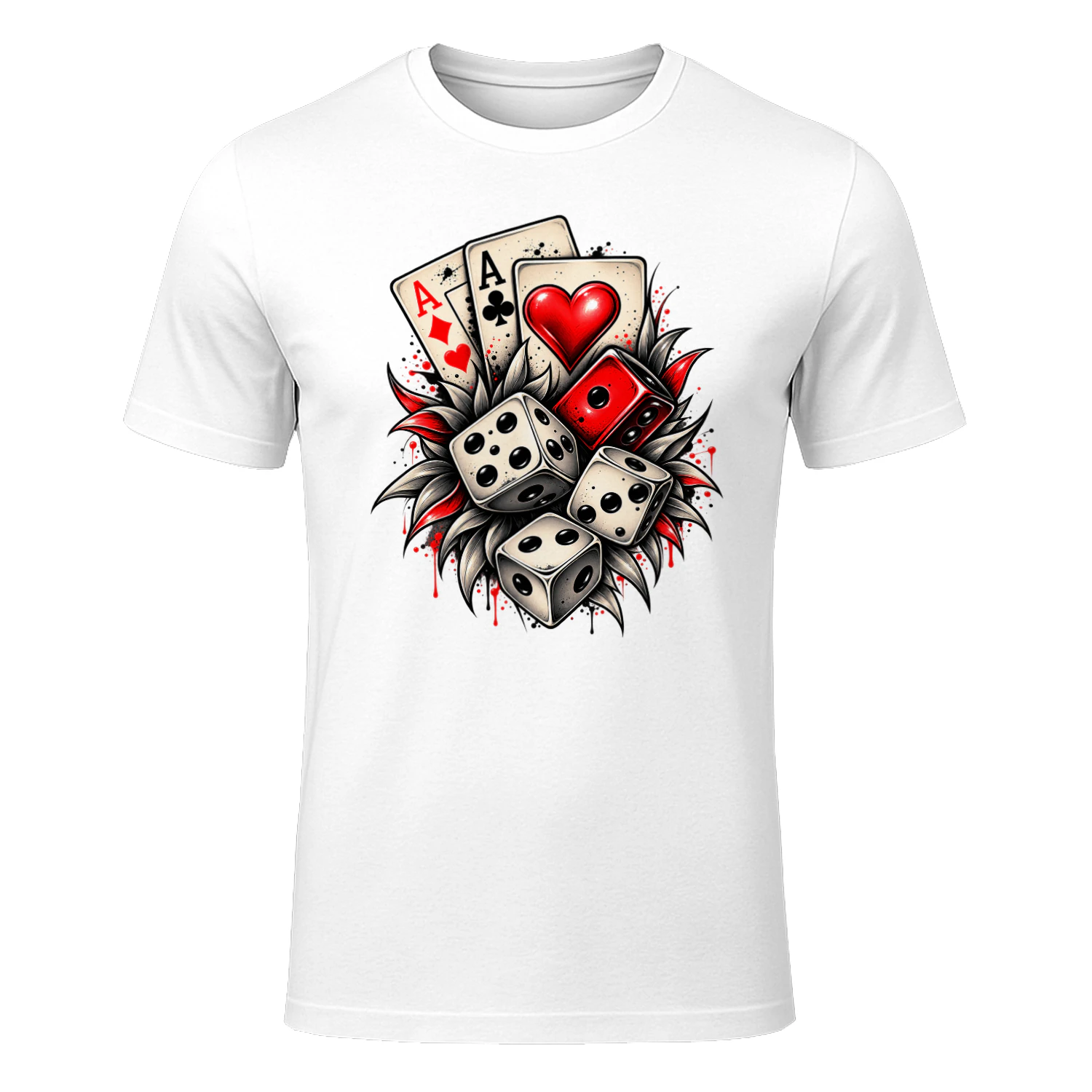 Lucky Dice Graphic T-Shirt