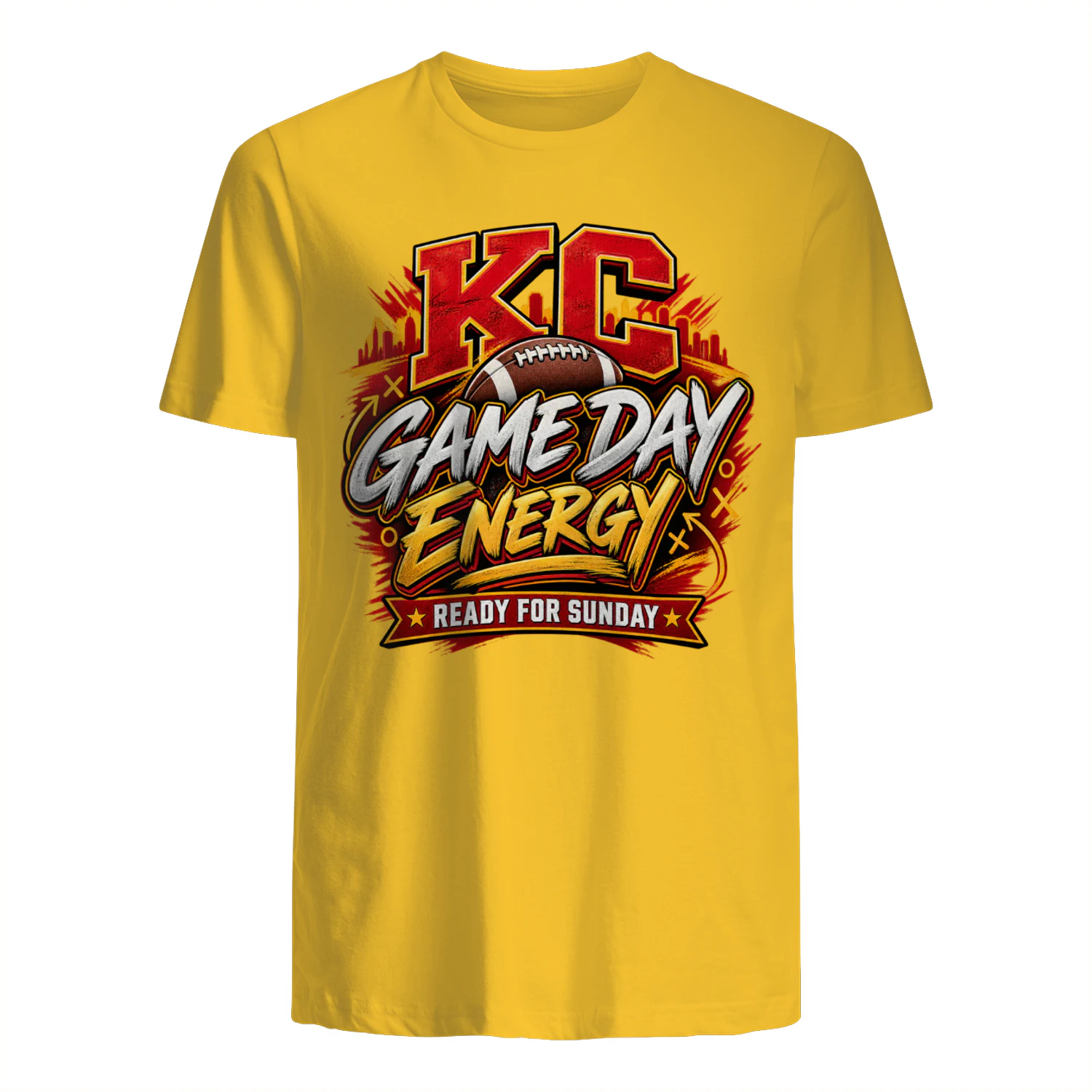 Game Day Energy Football Shirt | Ready for Sunday Fan Tee