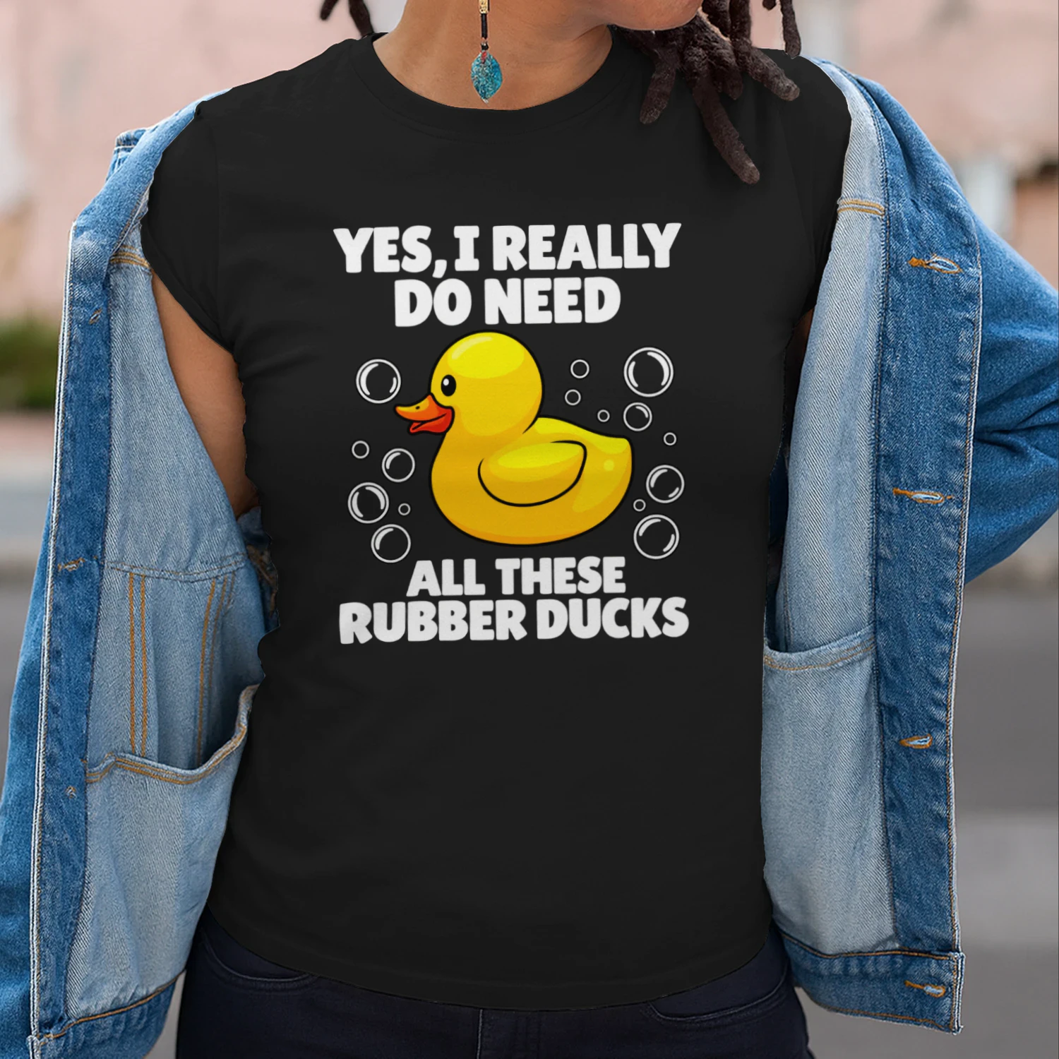 Funny Rubber Duck Lover Shirt | Yes I Really Do Need All These Rubber Ducks T-Shirt | Duck Collector Gift