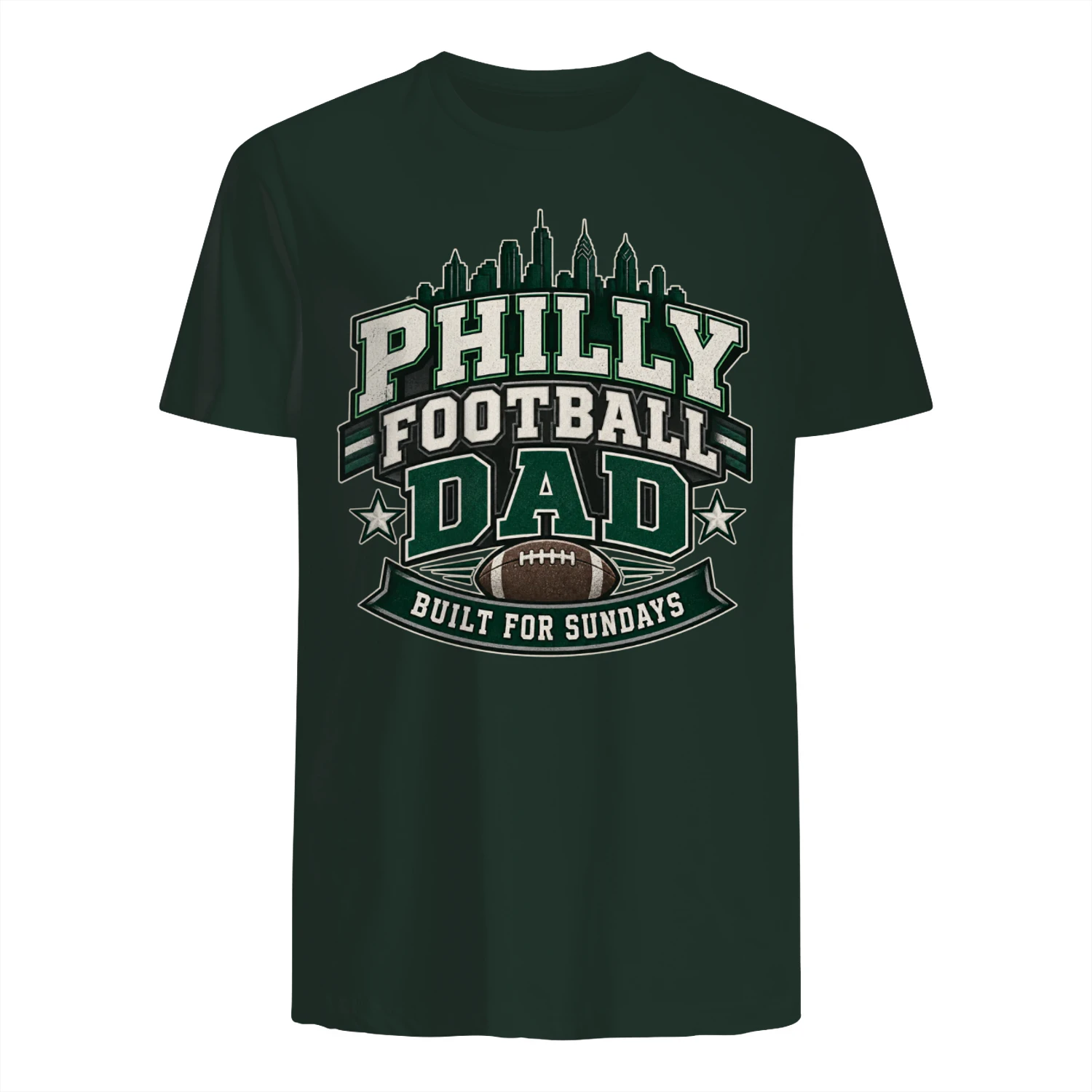 Philly Football Dad Shirt | Built for Sundays Football Fan Gift