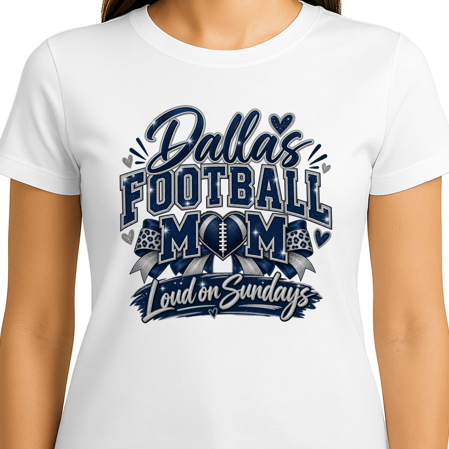 Dallas Football Mom Shirt | Loud on Sundays Football Mom Game Day Gift