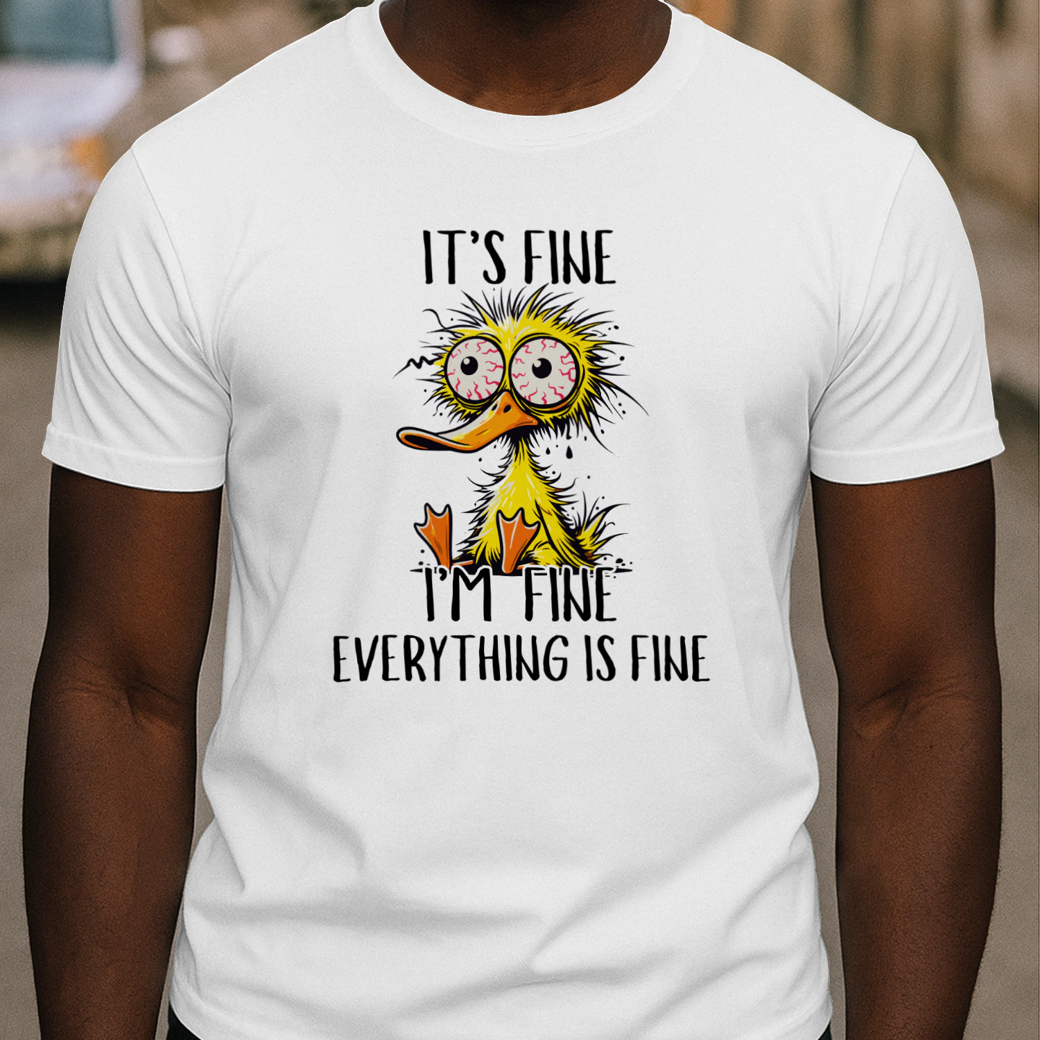 It's Fine I'm Fine Everything Is Fine Duck