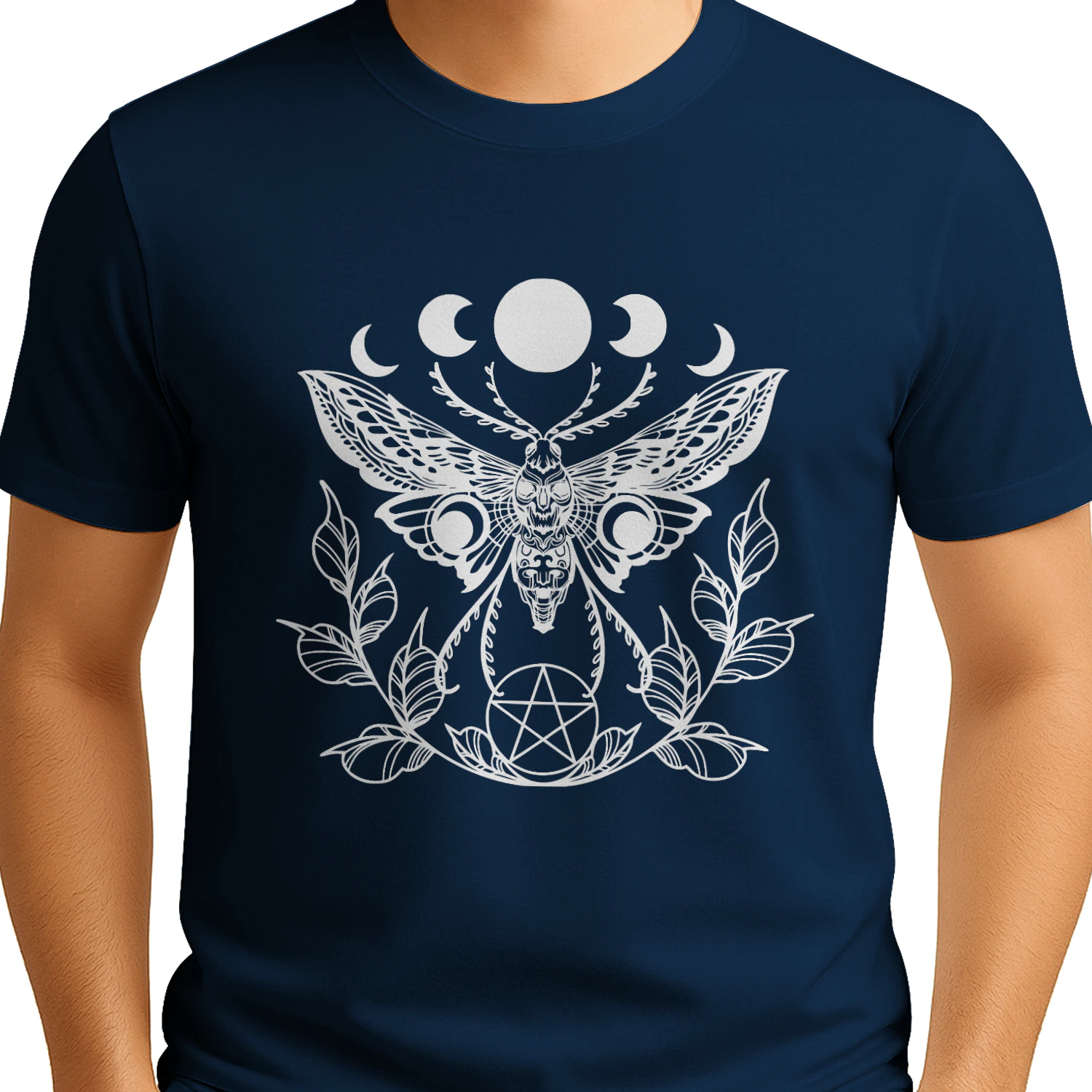 Luna Moth Moon Phase Witchy