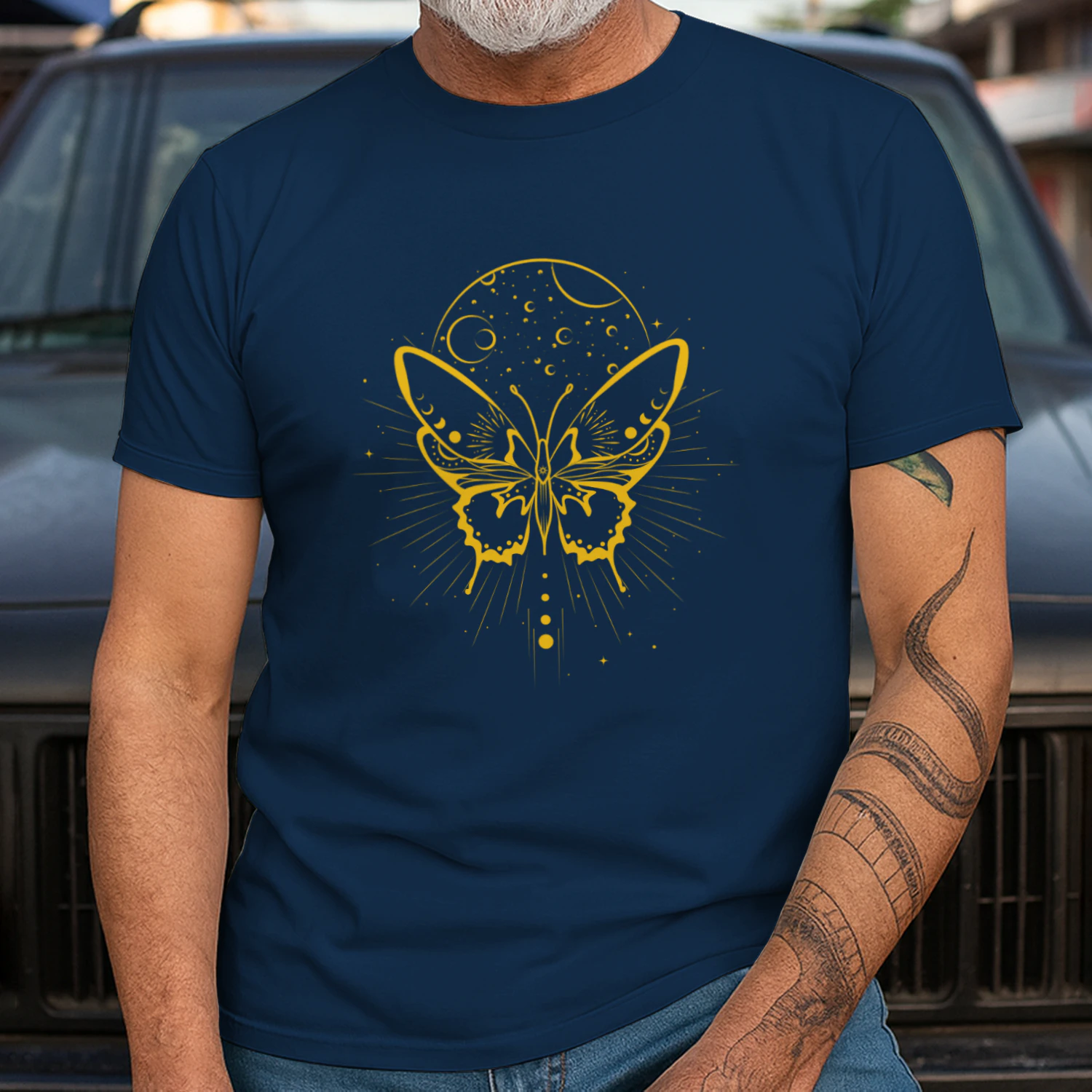 Celestial Butterfly Moon Phases