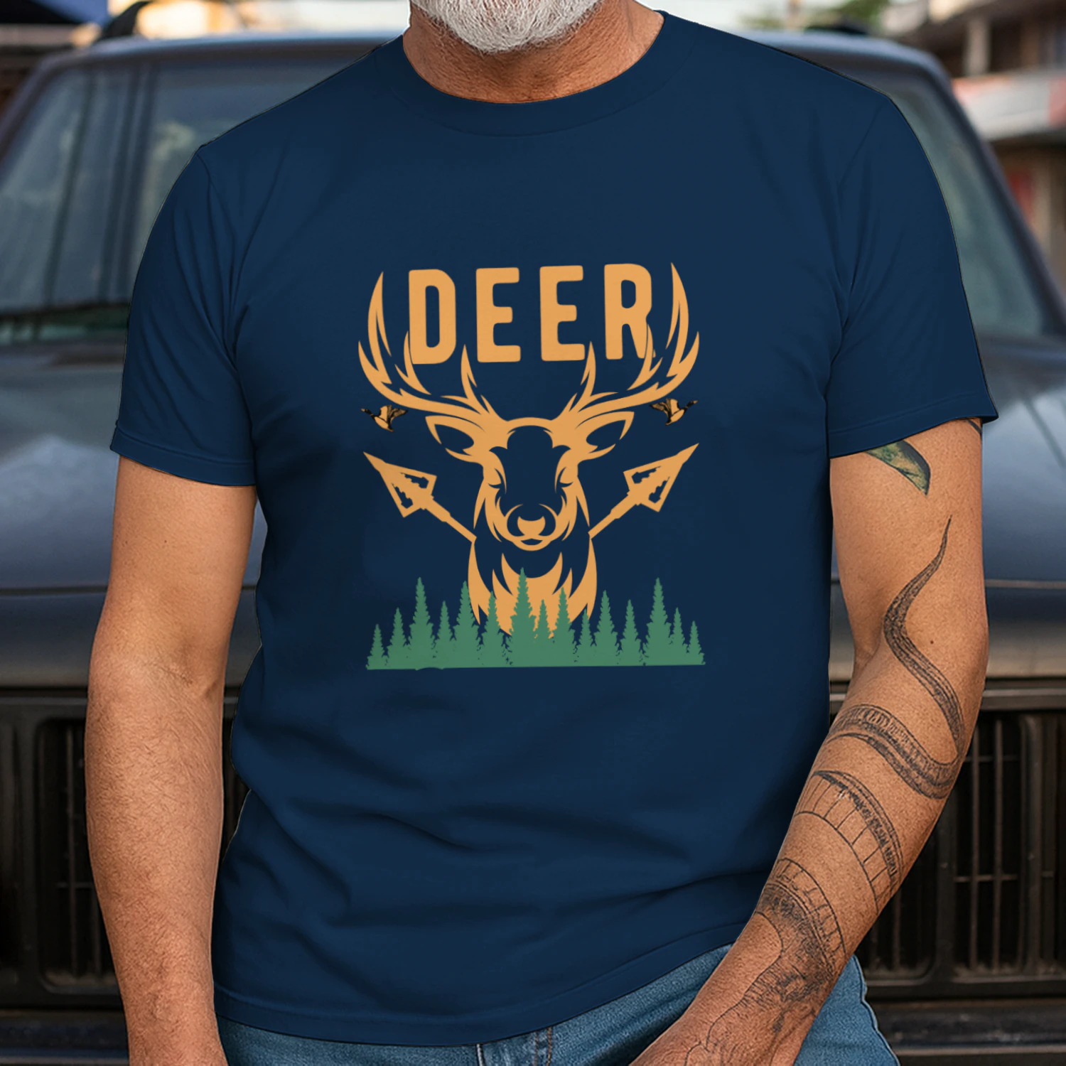 Deer Hunter Antlers Forest