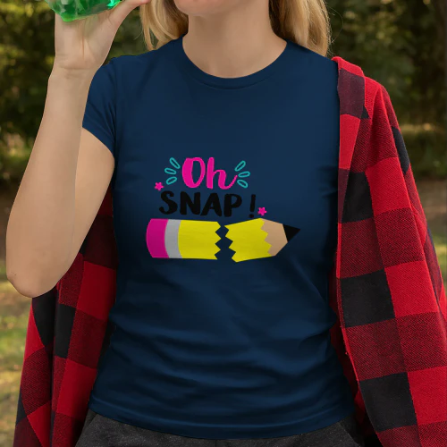 Oh Snap Pencil Tee