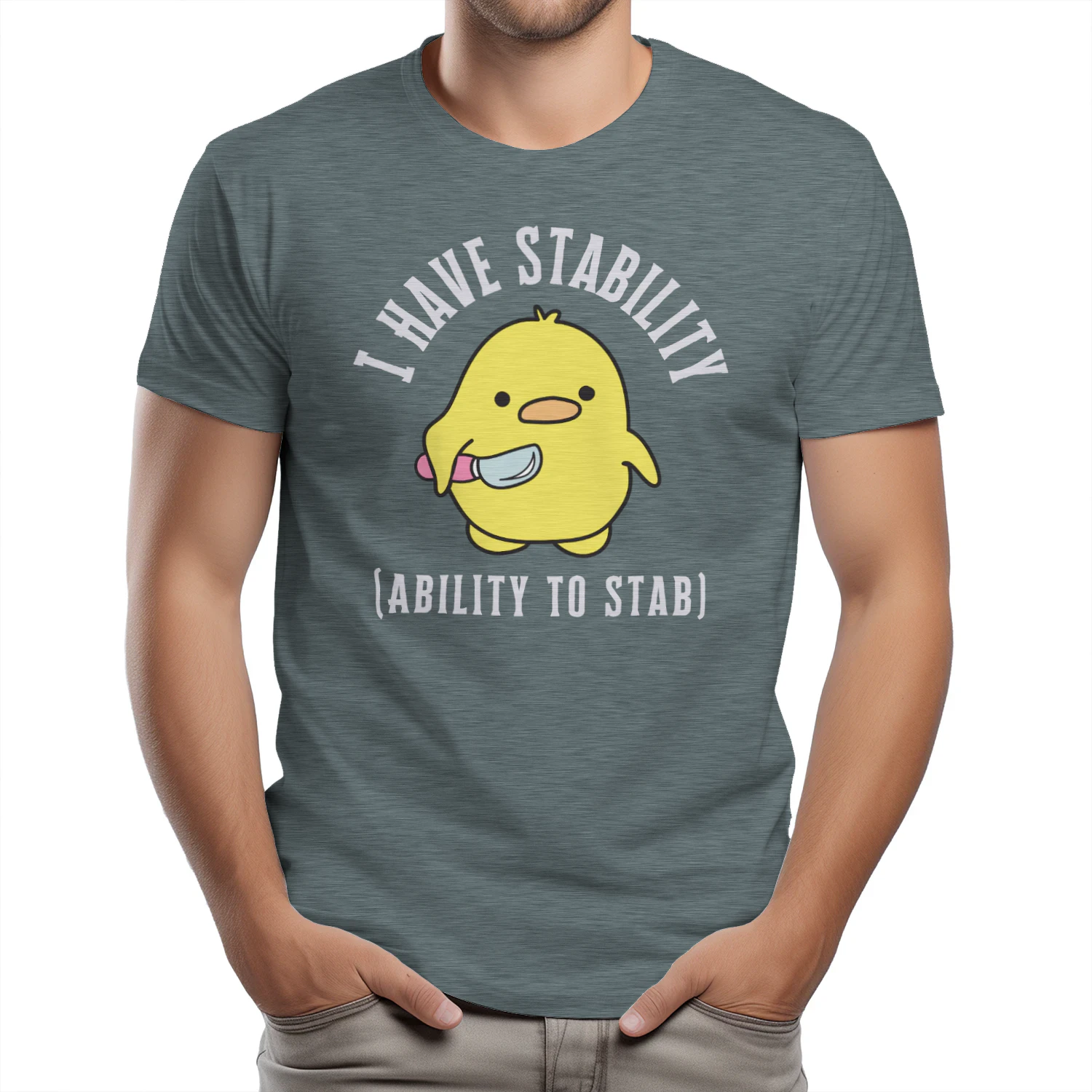 I Have Stability, Ability to Stab, funny Duck