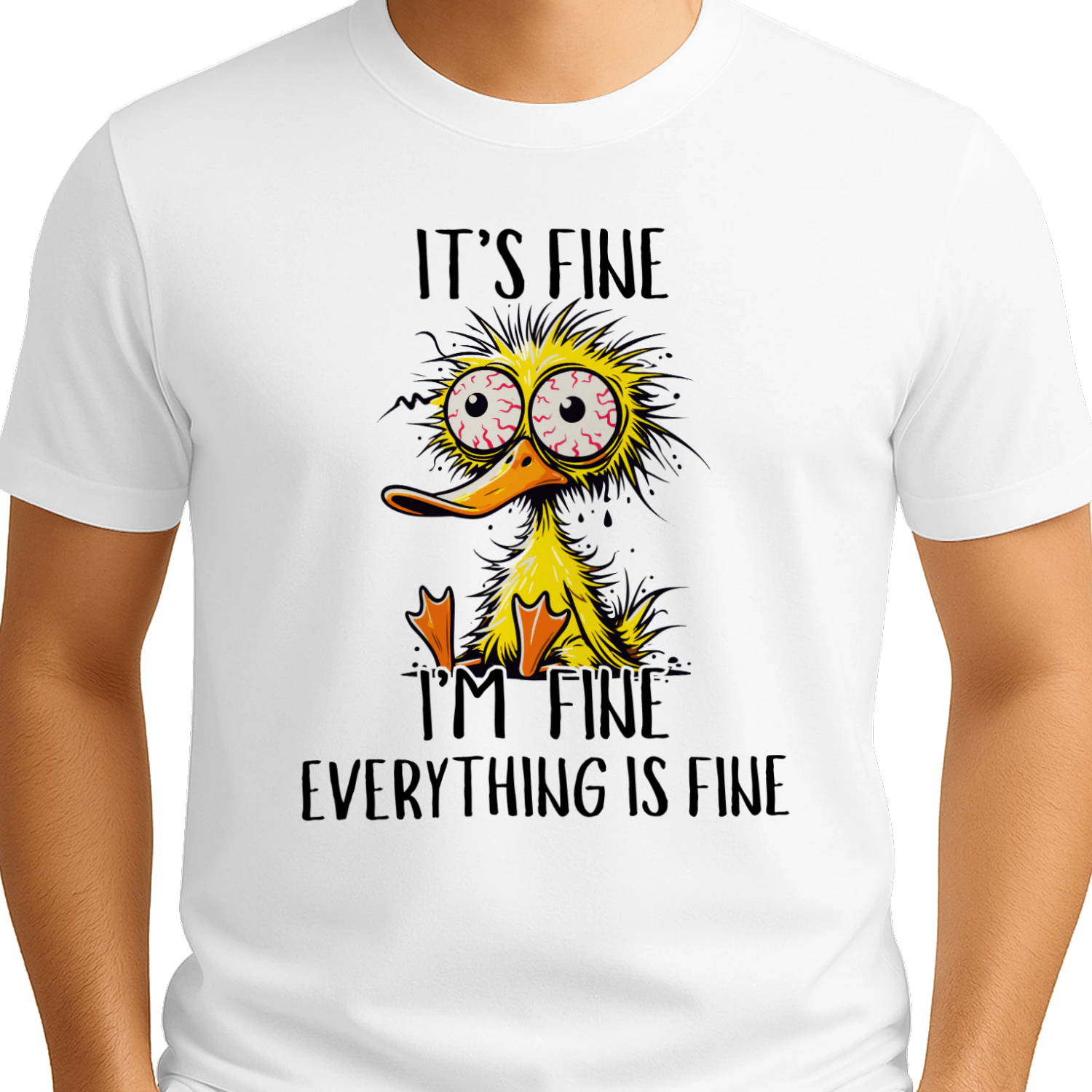 It's Fine I'm Fine Everything Is Fine Duck