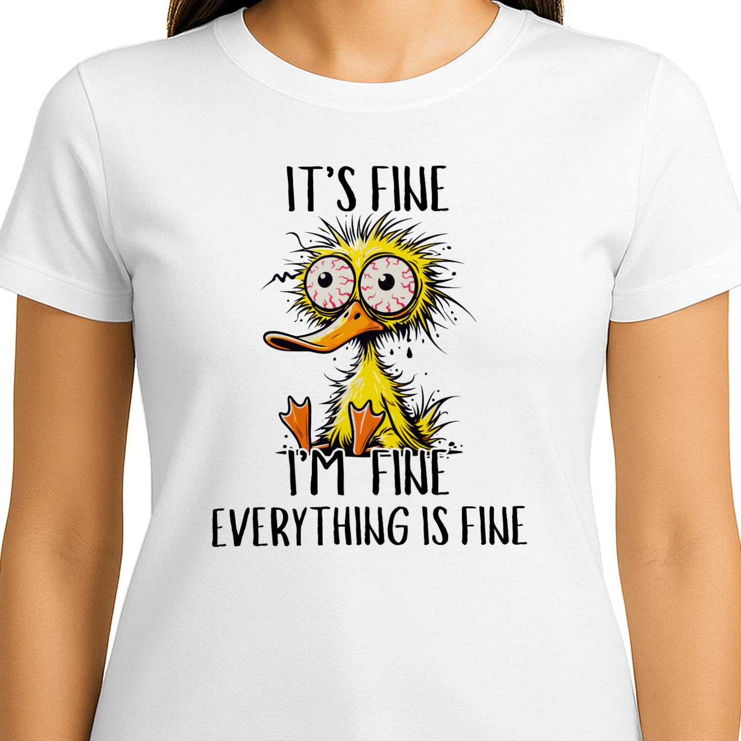 It's Fine I'm Fine Everything Is Fine Duck